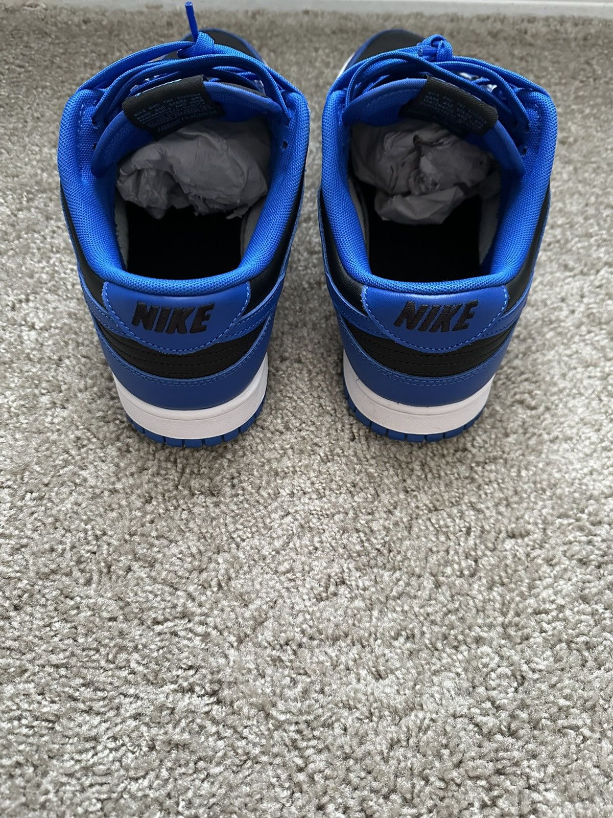 Nike Nike Dunk Low Hyper Cobalt Size US 10 / EU 43 - 4 Thumbnail