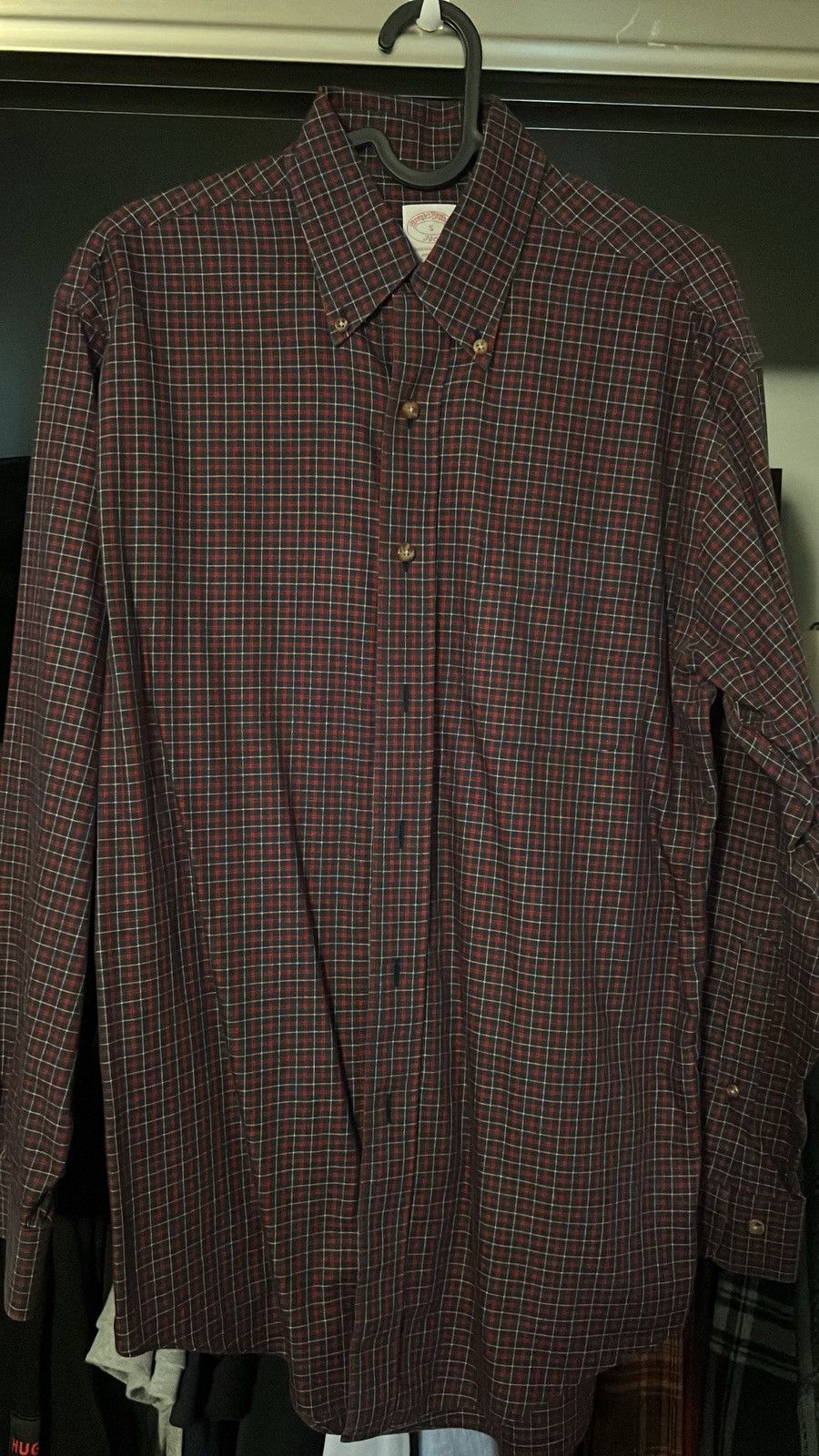 Brooks Brothers Brooks Brothers Checked Shirt Men Size US S / EU 44-46 / 1 - 1 Thumbnail