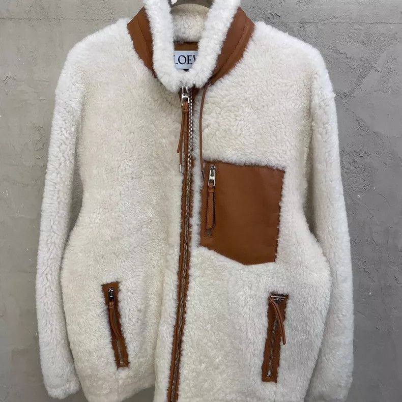 Loewe loewe beige fur-lined full-fur coat 2506-Nextarrow Size US S / EU 44-46 / 1 - 3 Thumbnail