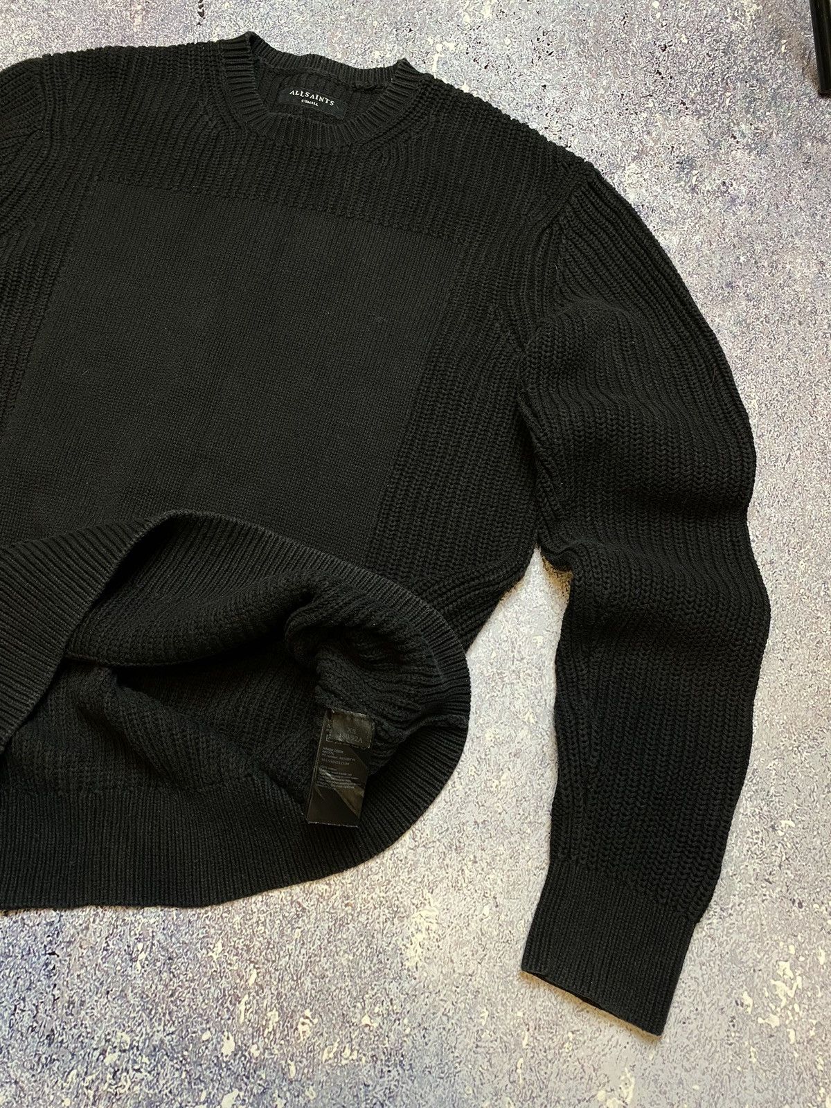 Allsaints × Vintage 💥OPIUM ALLSAINTS BLACK SWEATER BALENCIAGA STYLE Size US XS / EU 42 / 0 - 9 Thumbnail