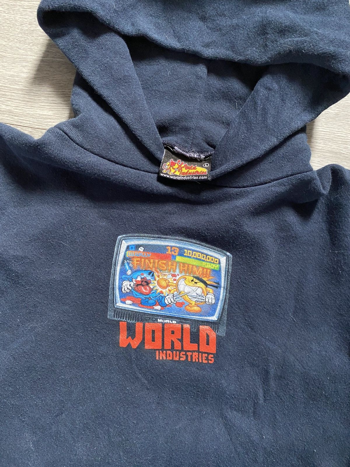 World Industries Vintage World Industries Hoodie Size US S / EU 44-46 / 1 - 2 Thumbnail