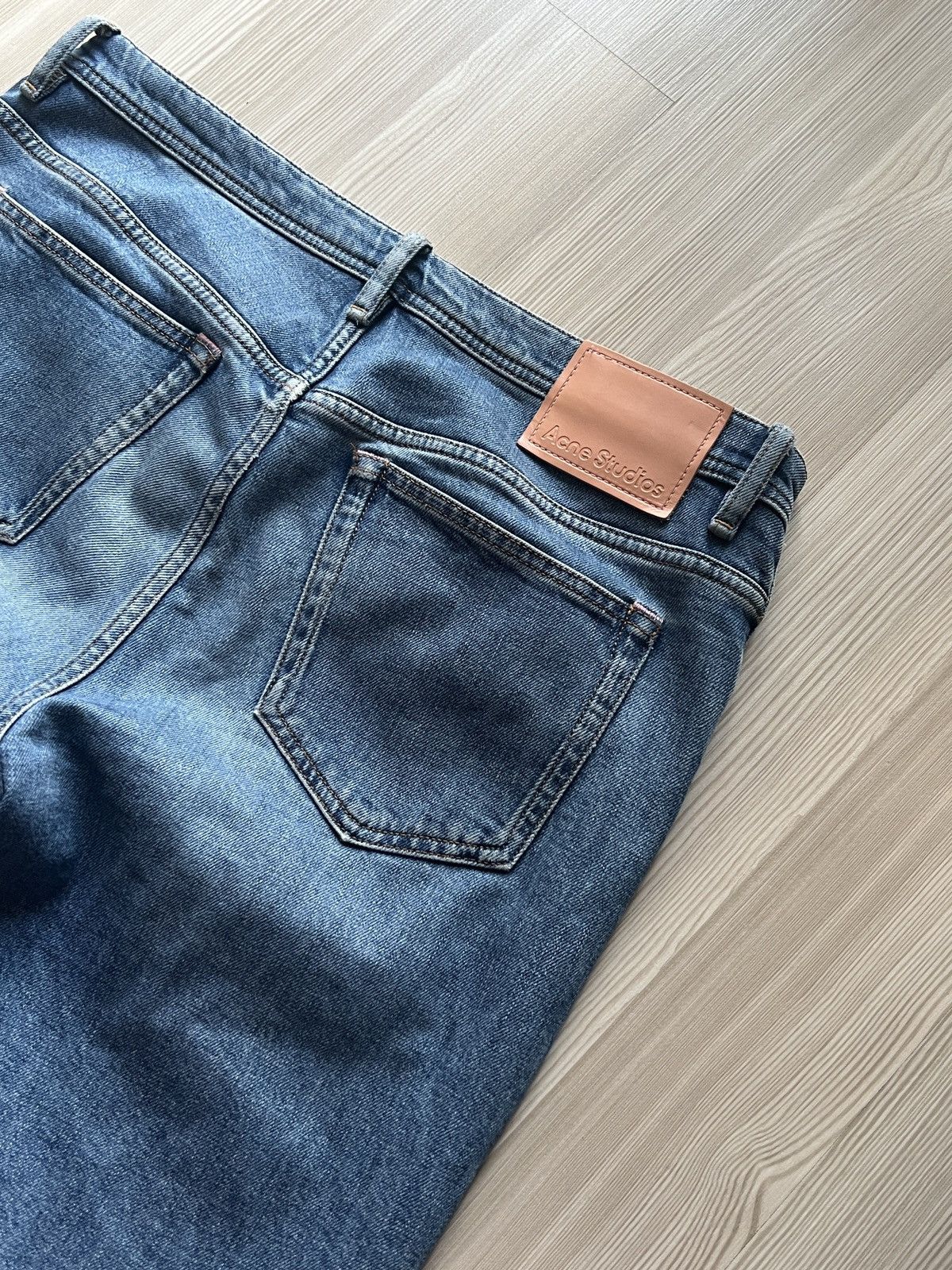 Acne Studios Acne Studios Washed Denim Regular Jeans Size US 33 - 3 Thumbnail