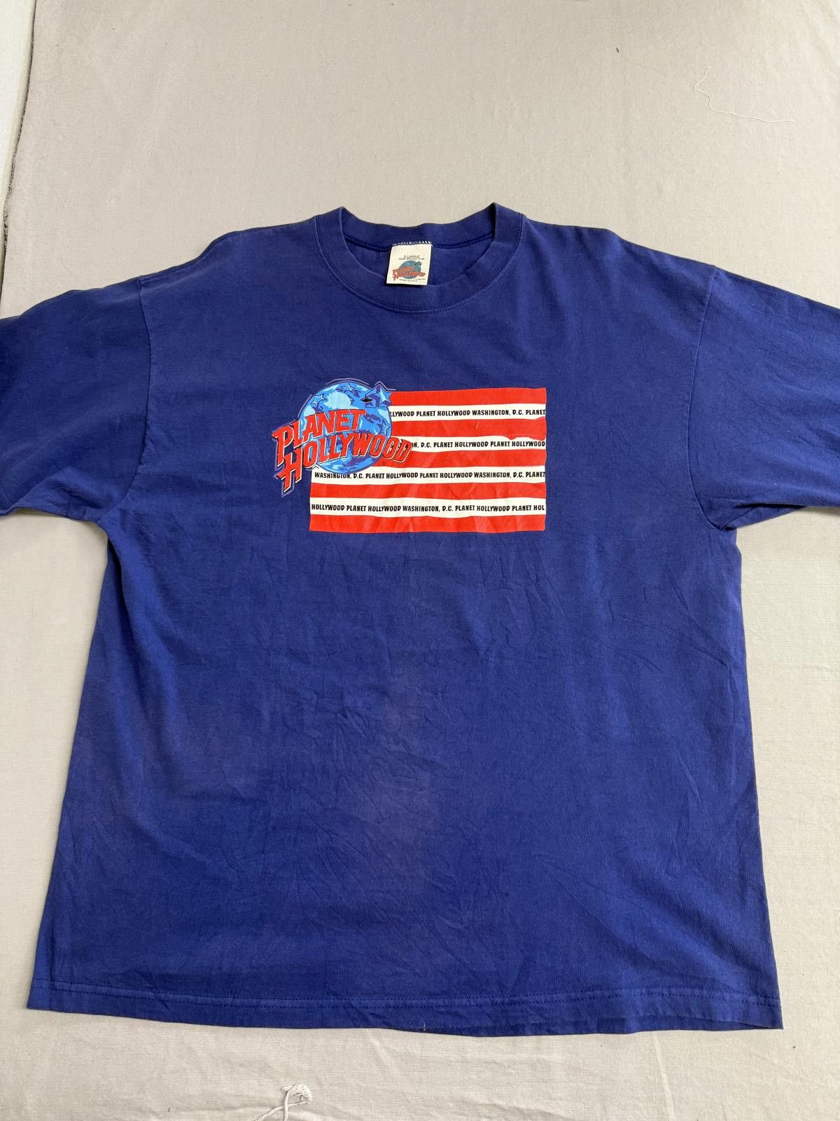 Planet Hollywood Vintage Planet Hollywood T-shirt Washington DC Flag XL Size US XL / EU 56 / 4 - 1 Thumbnail