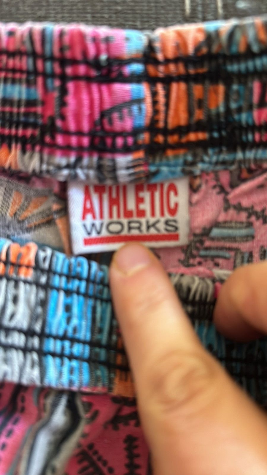 Athletic Works Vintage 80’s Athletic Works shorts. Awesome retro design. Size US 36 / EU 52 - 3 Thumbnail
