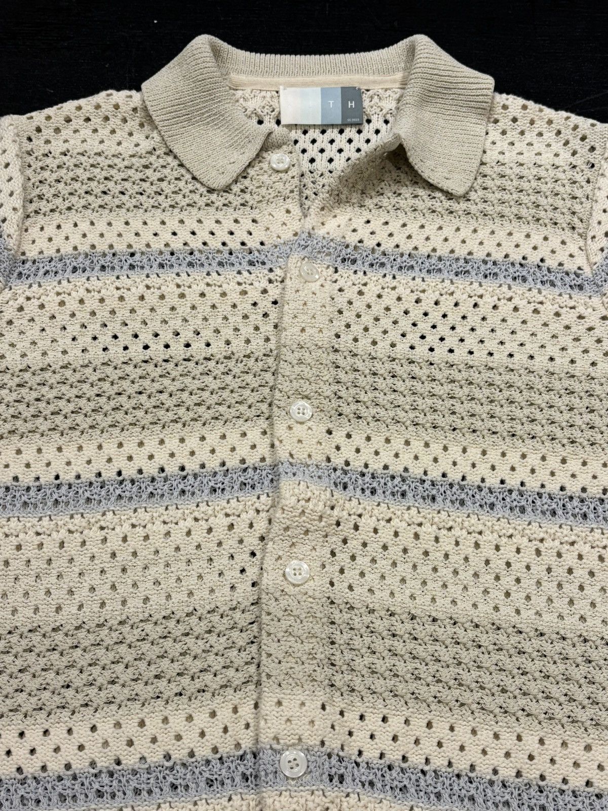 Kith Kith Open Weave Polo Shirt Size US S / EU 44-46 / 1 - 3 Thumbnail