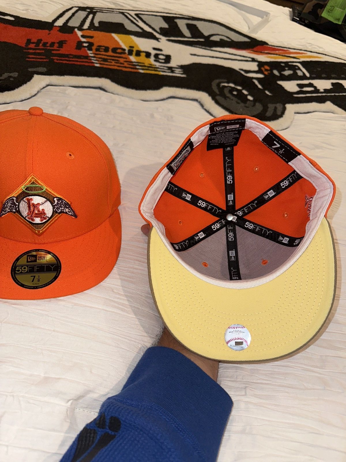 New Era Angels deadly hollow size 7 1/8 Size ONE SIZE - 4 Thumbnail