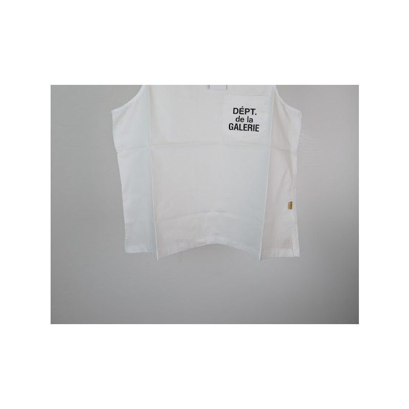 Gallery Dept. o1rshd1 Resort Sleeveless Cotton-Poplin Top in White XL Size US XL / EU 56 / 4 - 2 Thumbnail