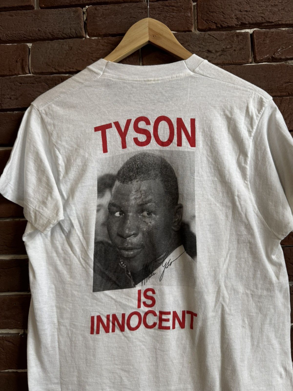 Flight Club Vintage Free Mike Tyson boxing Single Stitch T-shirt 90s M Size US M / EU 48-50 / 2 - 12 Thumbnail