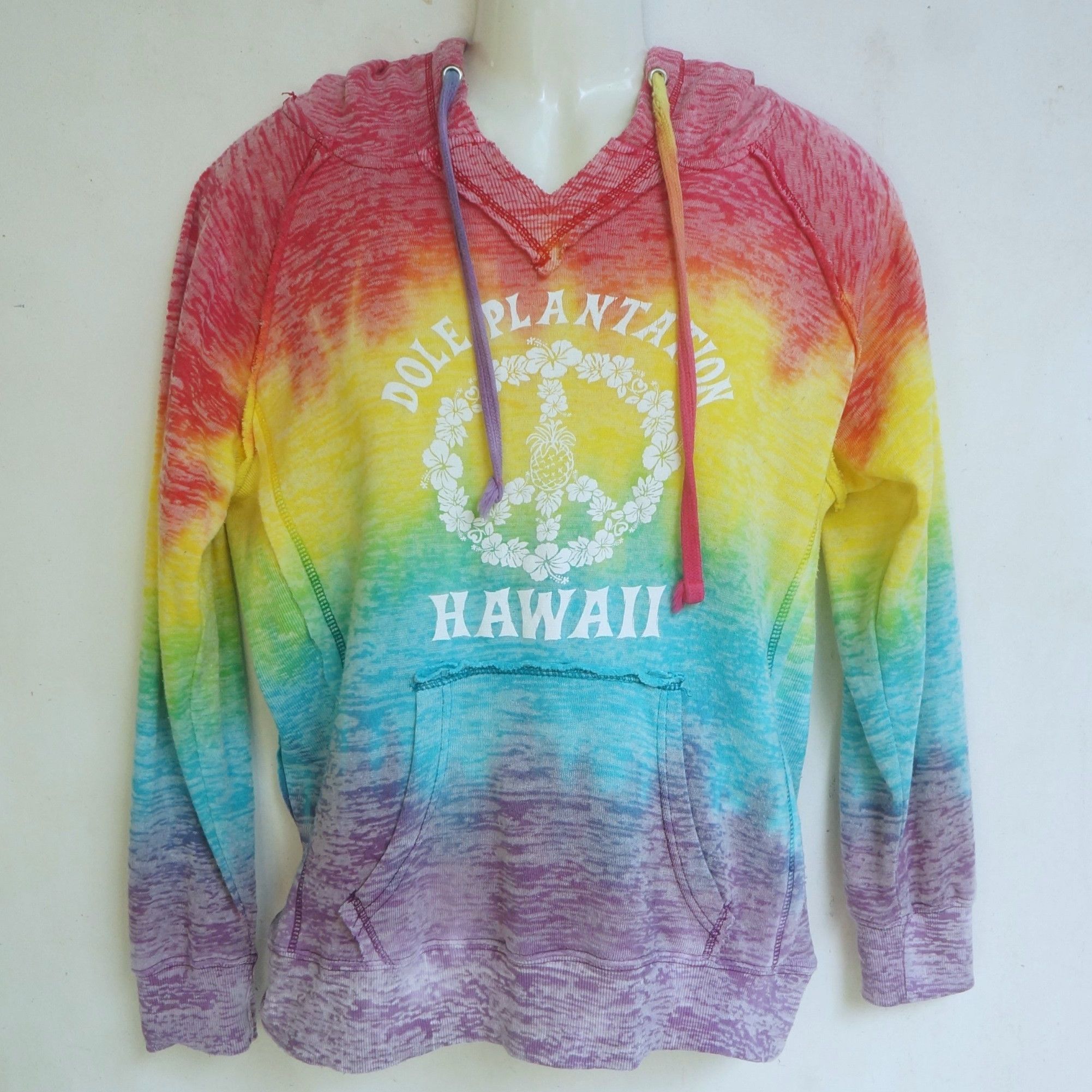 image of Mv Sport Colorful Hawaii Pullover Hoodie, Men's (Size Large)