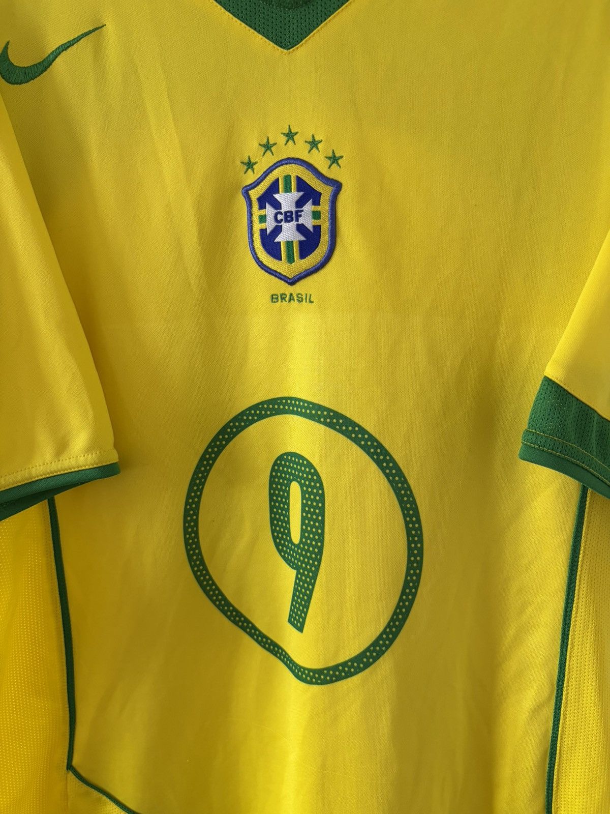 Brazil nike 2004 domowa Ronaldo Vintage — zdjęcie 5