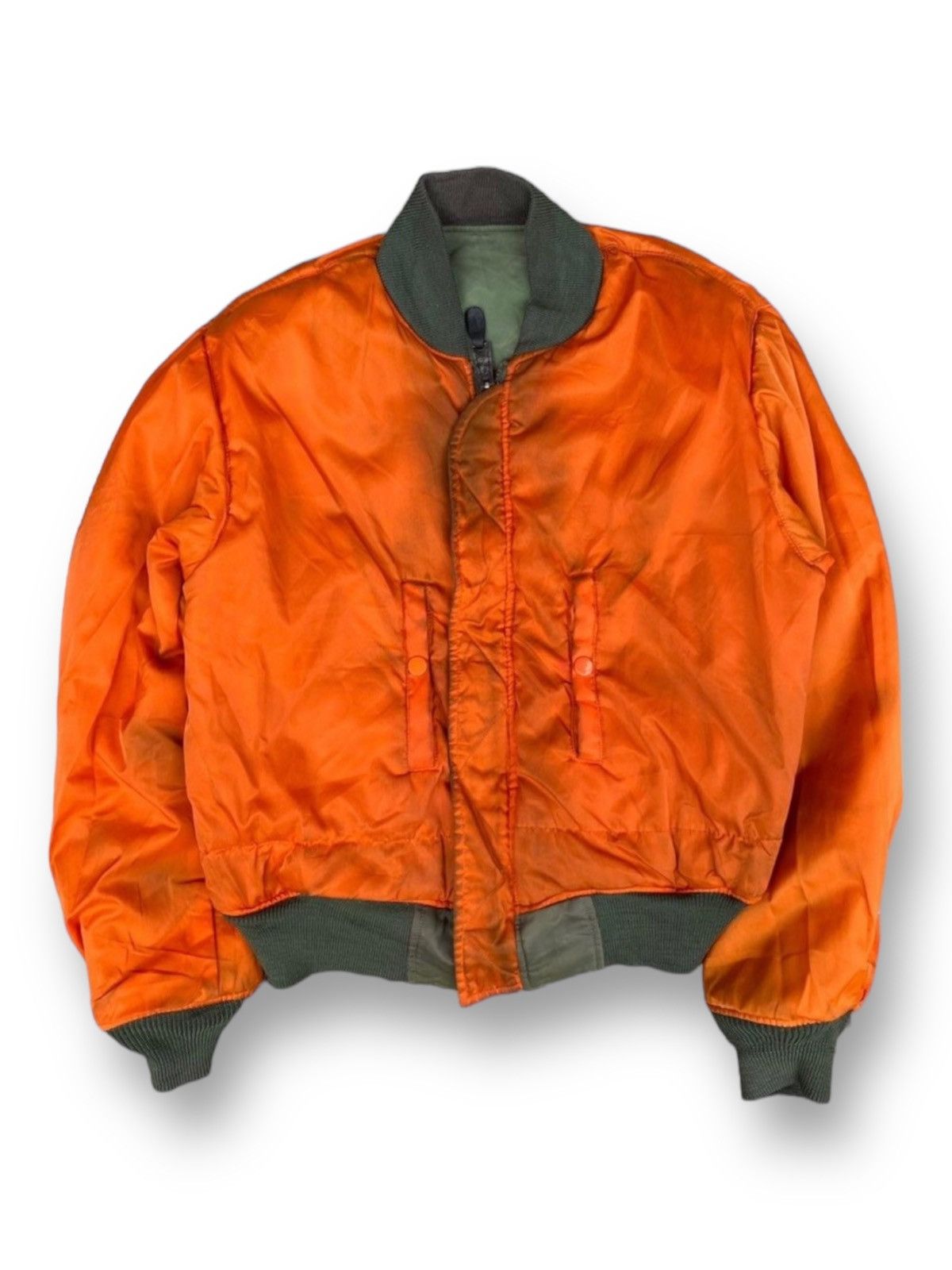 Vintage Vintage MA1 Flyer Intermediate Military Bomber Jacket. #C3 Size US M / EU 48-50 / 2 - 5 Thumbnail