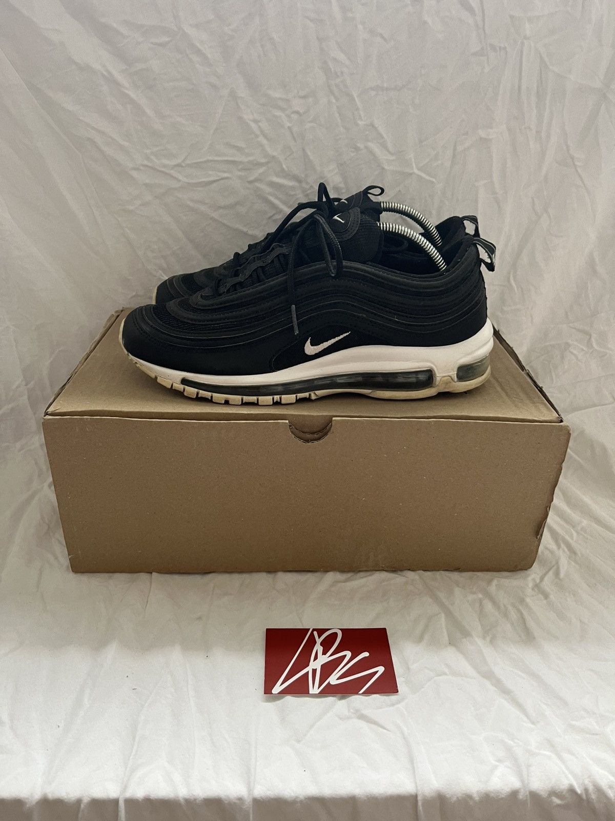 Nike Nike Air Max 97 « White Black »🐼 Size US 8.5 / EU 41-42 - 1 Thumbnail