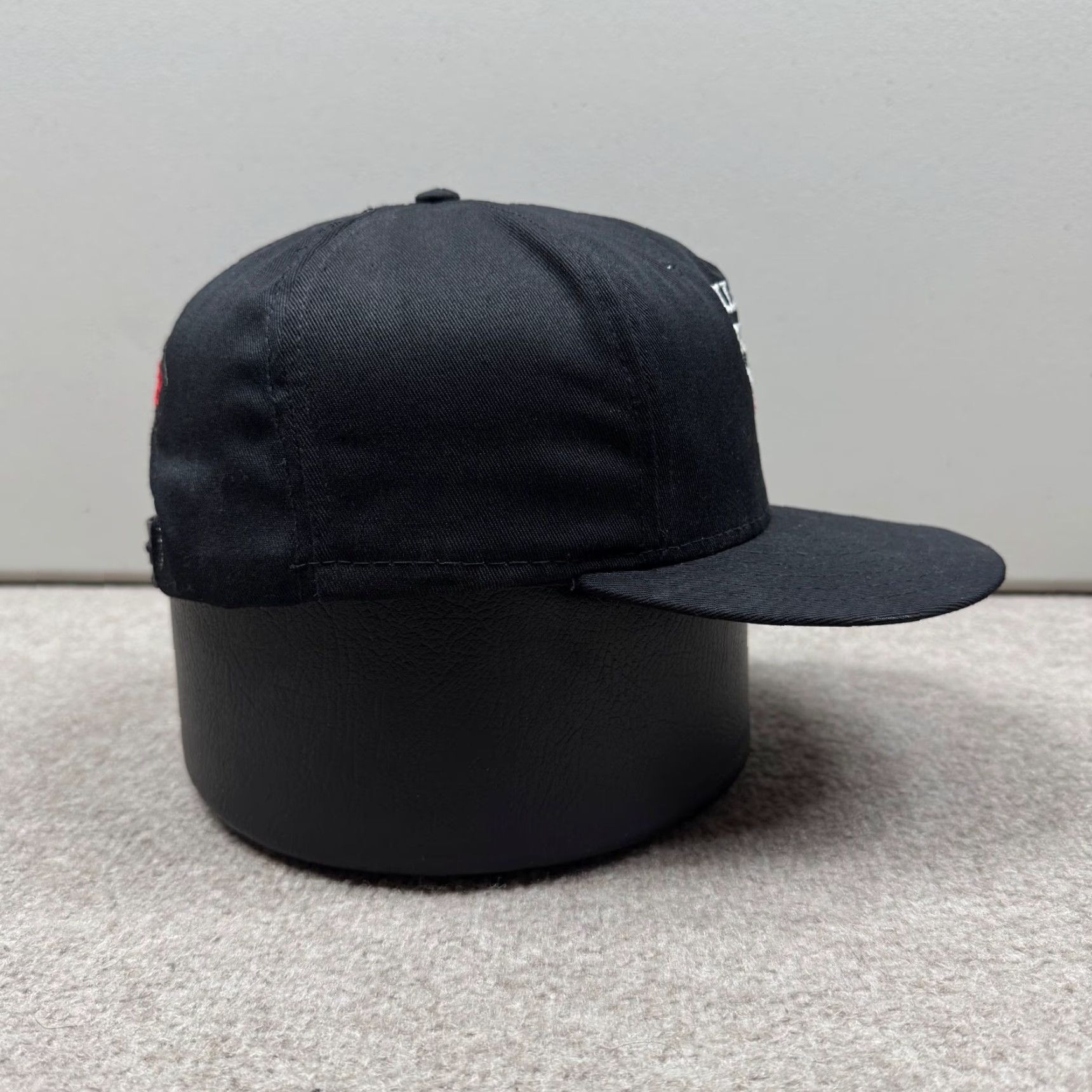 NBA VINTAGE Ajd Mens Chicago Bulls Hat Black One Size Snap Back Jordan 23 Logo NBA Size ONE SIZE - 5 Thumbnail