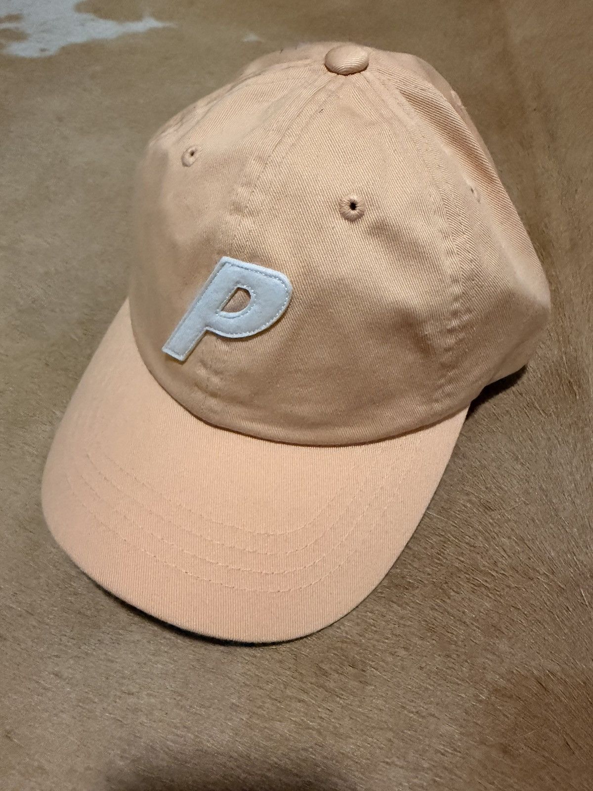 Palace Palace 6-Panel Hat Peach 🍑 NWOT Size ONE SIZE - 3 Thumbnail
