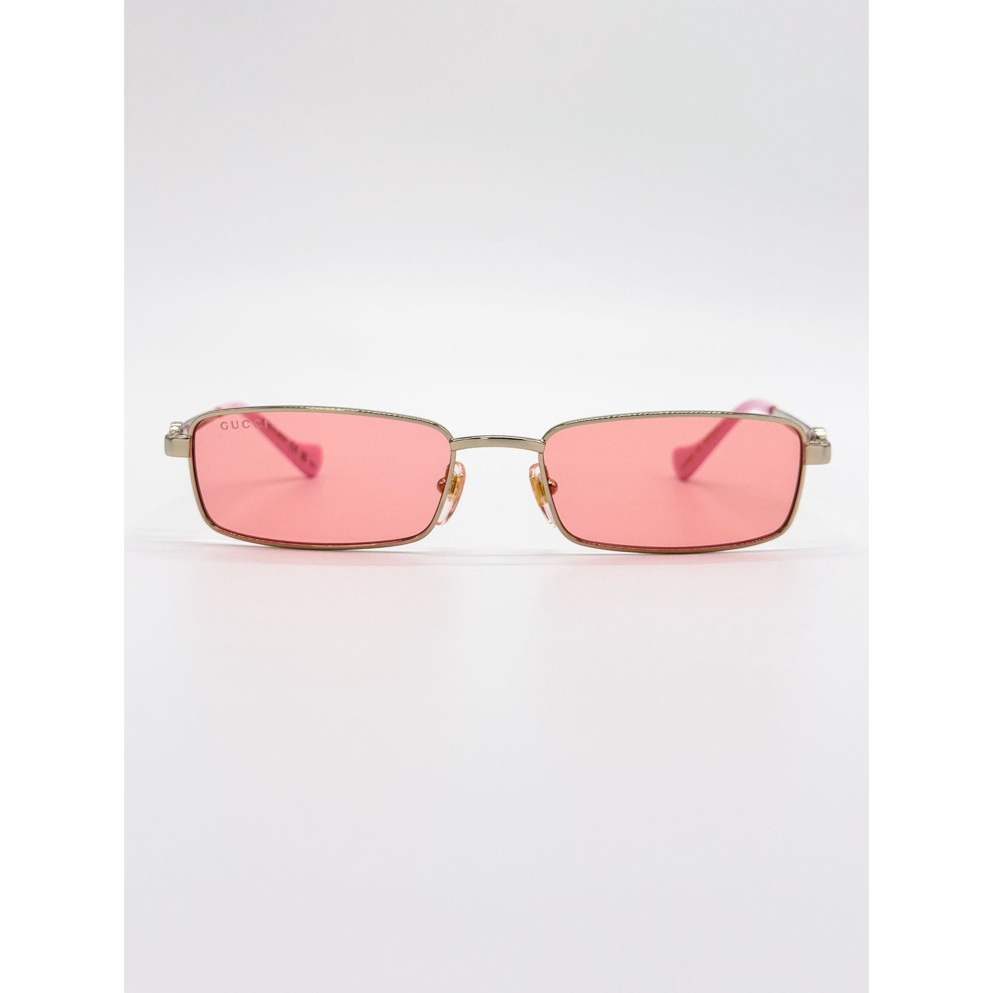 Gucci NEW GUCCI SUNGLASSES GG1600S 004 GOLD WOMEN WITH CHAIN Size ONE SIZE - 5 Thumbnail