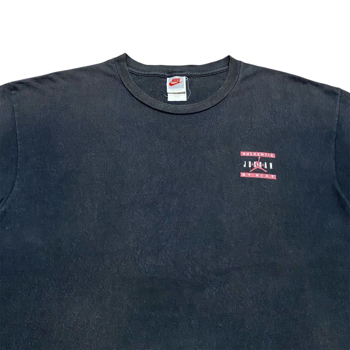 Nike Rare‼️🔥Vintage Nike Air Jordan Backhit Single Stitch T-Shirt Size US L / EU 52-54 / 3 - 3 Thumbnail