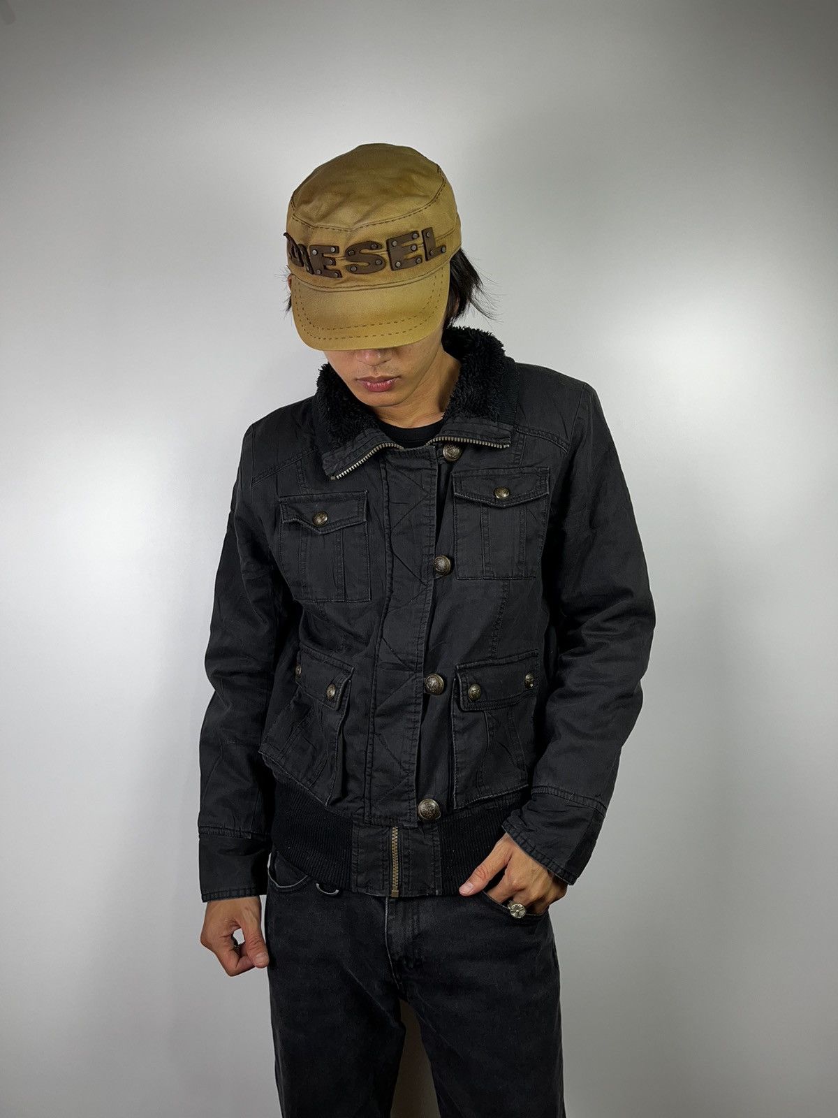 If Six Was Nine ifsixwasnine lgb style jacket sky bomber sherpa Size US M / EU 48-50 / 2 - 18 Thumbnail