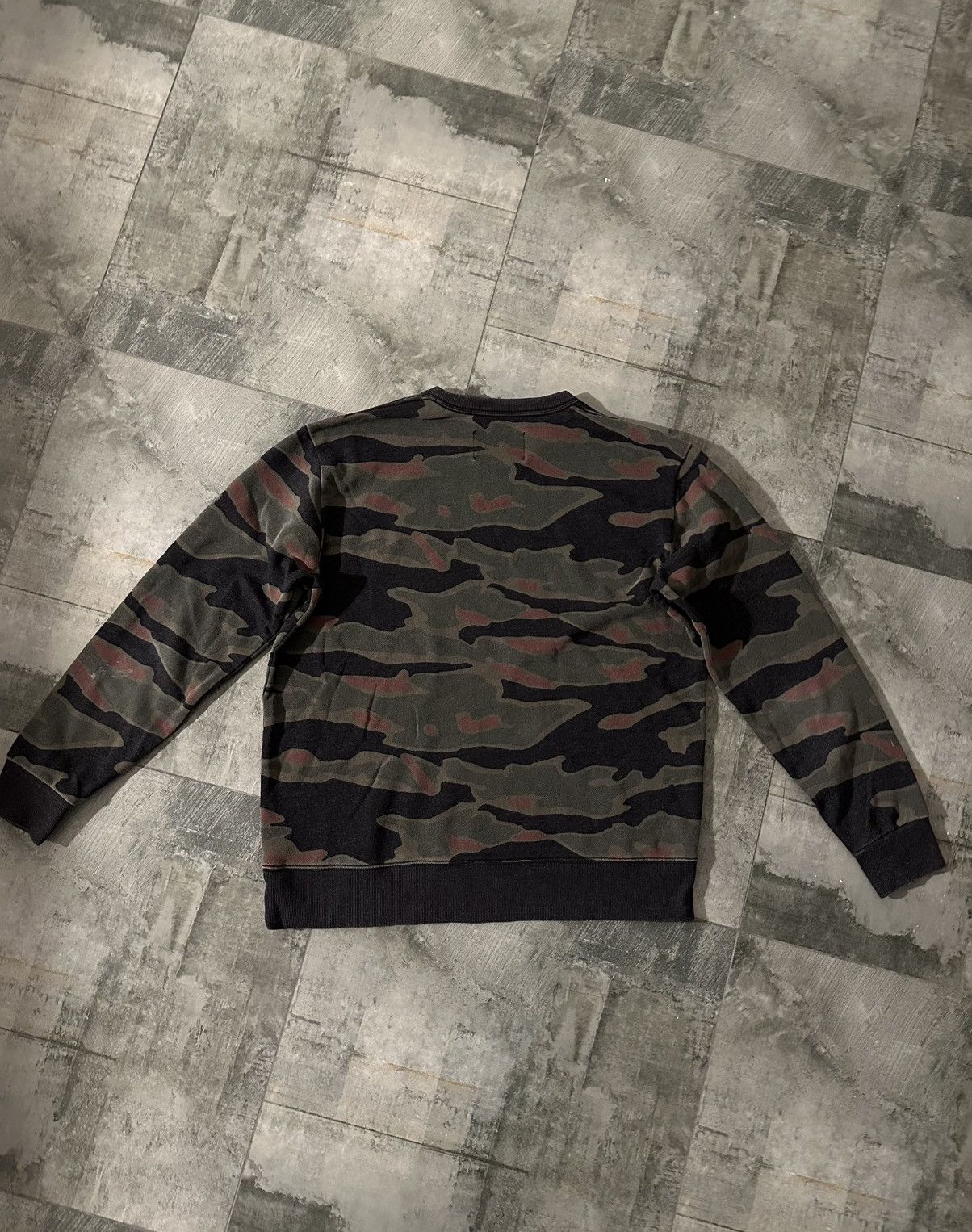 G-Star G-Star RAW Camo Sweatshirt with Yellow Logo Size US L / EU 52-54 / 3 - 2 Thumbnail
