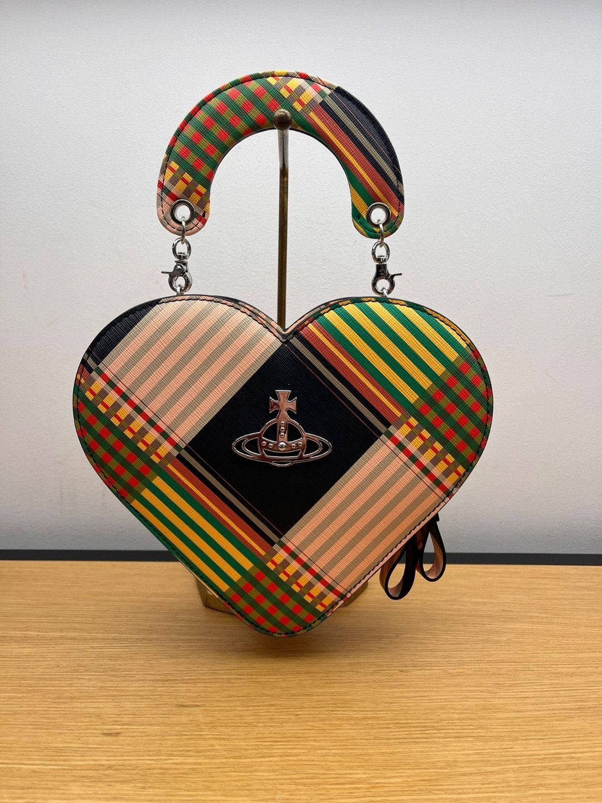 Vivienne Westwood O1F1D3Z0625 Size: Os /josephine Heart Crossbody Bag In Multi, Women's