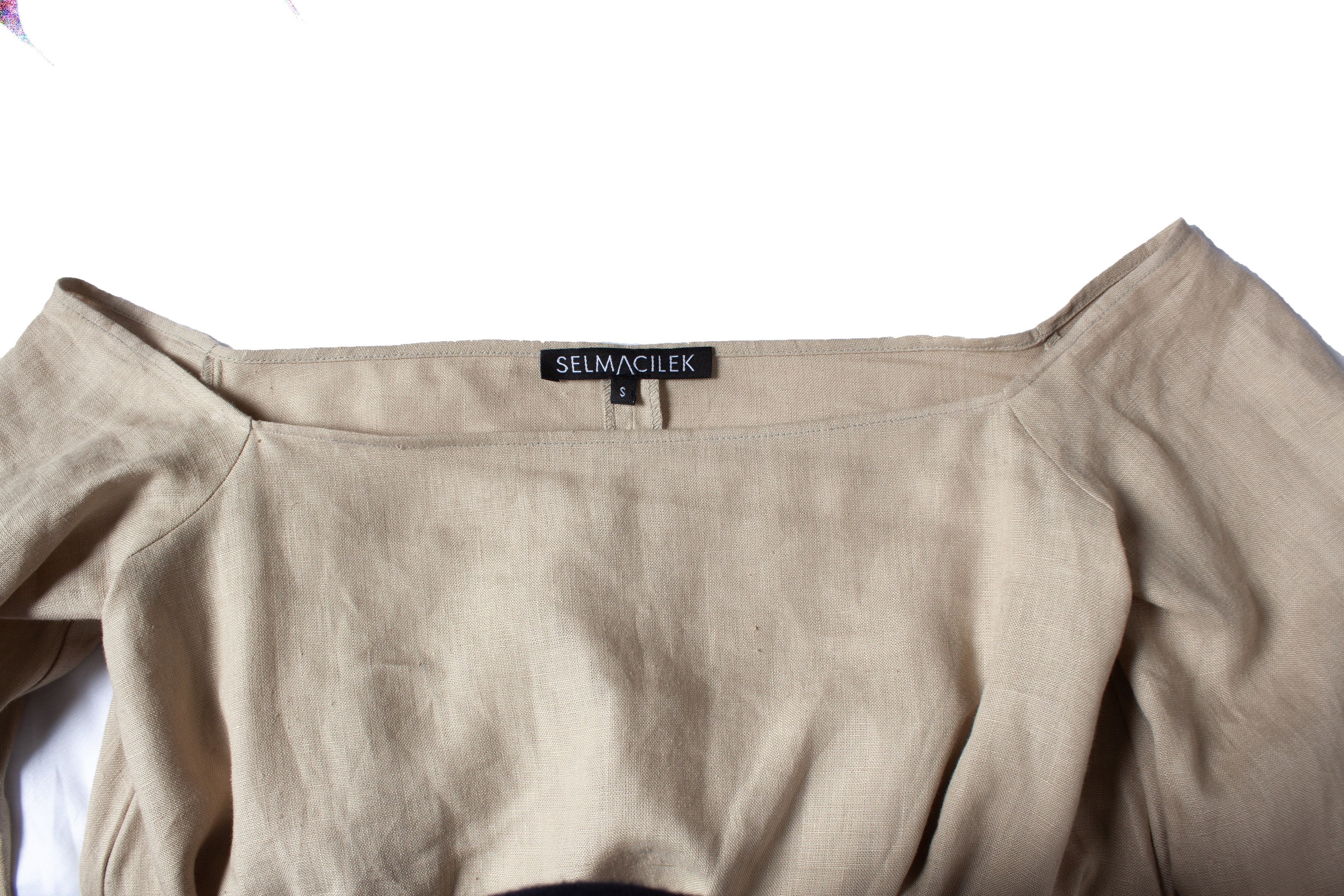 Other Selma Cilek, Beige linen dress Size S / US 4 / IT 40 - 6 Thumbnail