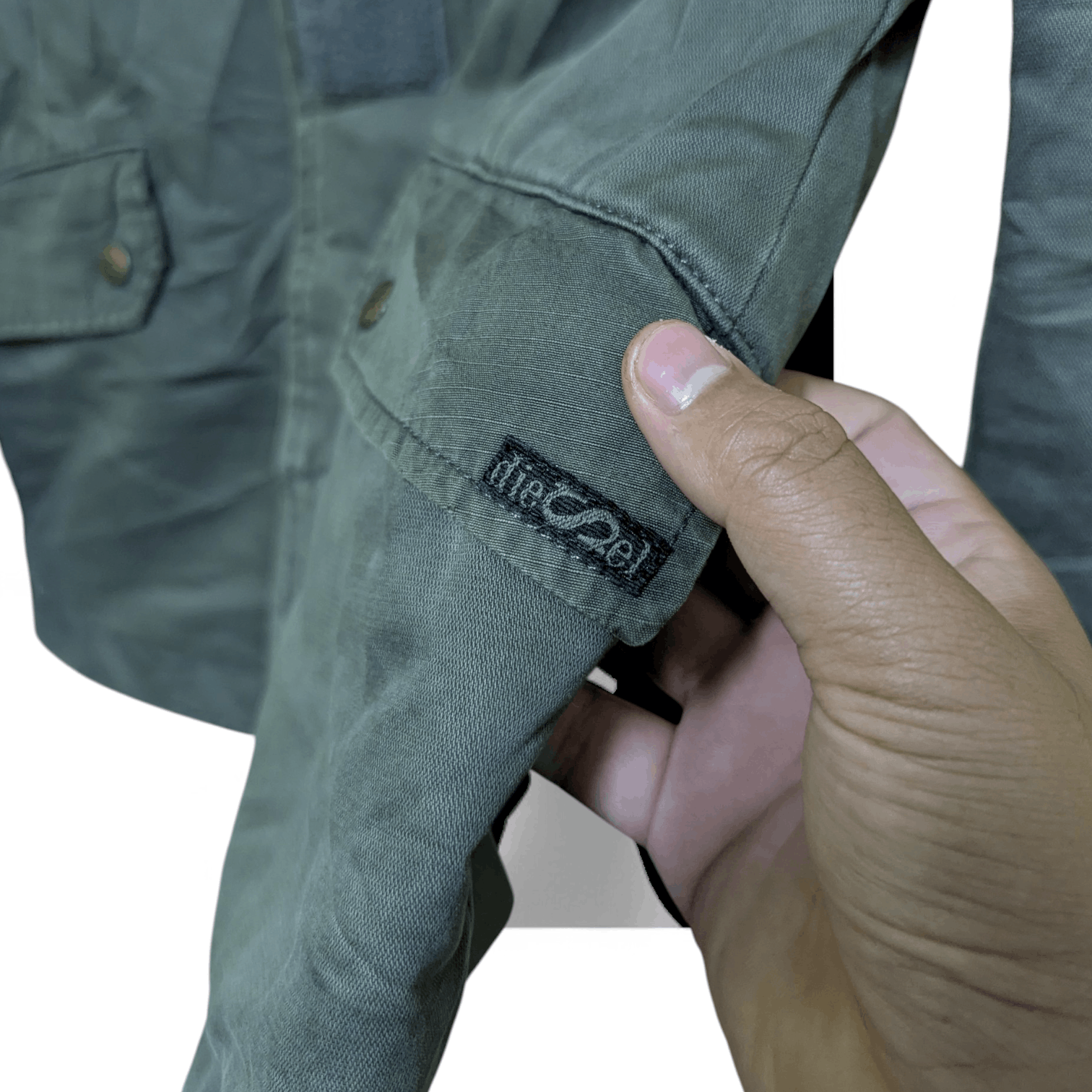 Diesel Vintage 00s Distressed Diesel Military Tailored Jacket Size US M / EU 48-50 / 2 - 6 Thumbnail