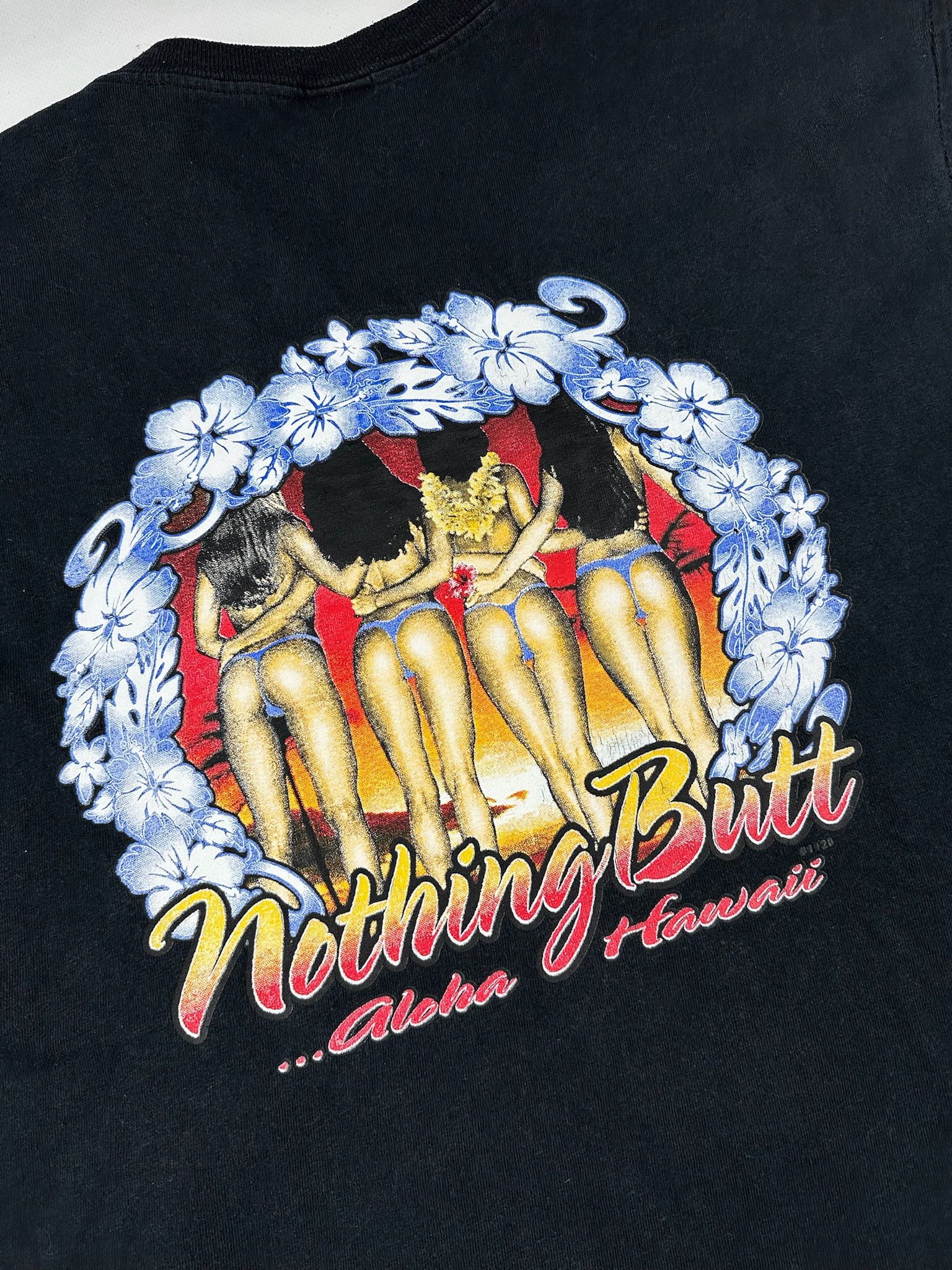 Vintage Vintage Y2K Sexy Nude Girl Big Ass Art T-shirt Porn Style Size US XL / EU 56 / 4 - 10 Thumbnail