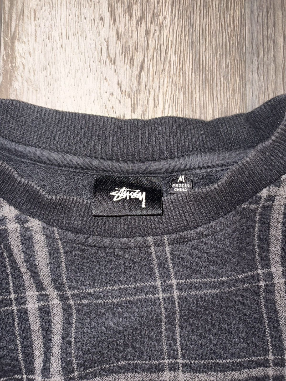 Stussy RARE vintage 2000s stussy waffled sweatshirt Size US M / EU 48-50 / 2 - 3 Thumbnail