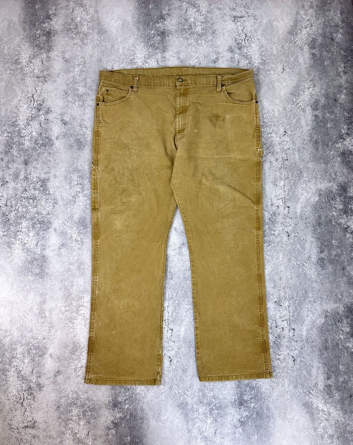 Dickies Vintage Dickies Faded Baggy Cargo Carpenter USA Work Pants Size US 44 / EU 60 - 2 Thumbnail