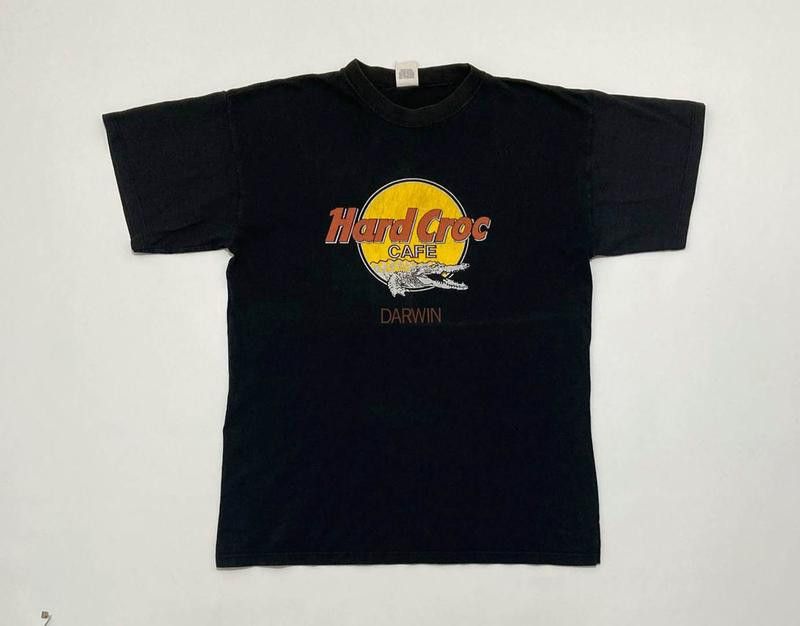 Band Tees Vintage 90s Hard Rock Cafe Darwin Tee Streetwear 90s Style Size US XL / EU 56 / 4 - 1 Thumbnail