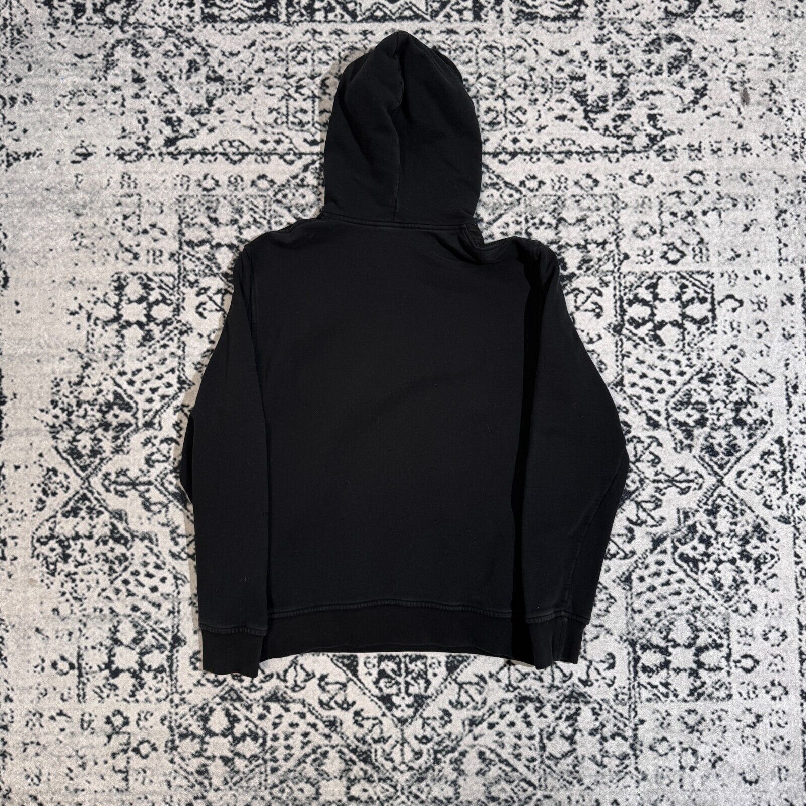Moschino × Vintage Love Moschino Unisex Black Cotton Hoodie Size M Regular Fit Size US M / EU 48-50 / 2 - 13 Thumbnail