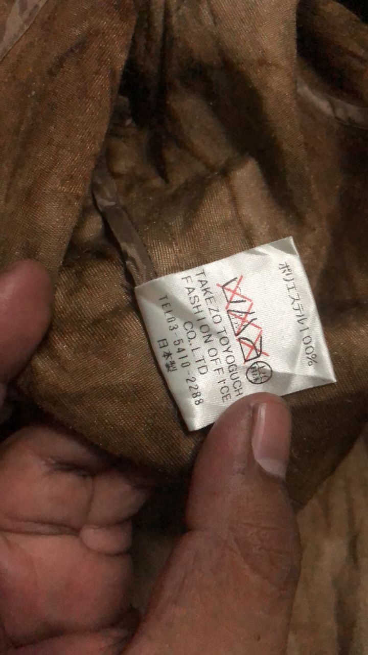 Japanese Brand RARE 🔥💥 TAKEZO TOYOGUCHI TRENCH DOUBLE BREASTED RUSTICDESIGN Size US M / EU 48-50 / 2 - 7 Thumbnail