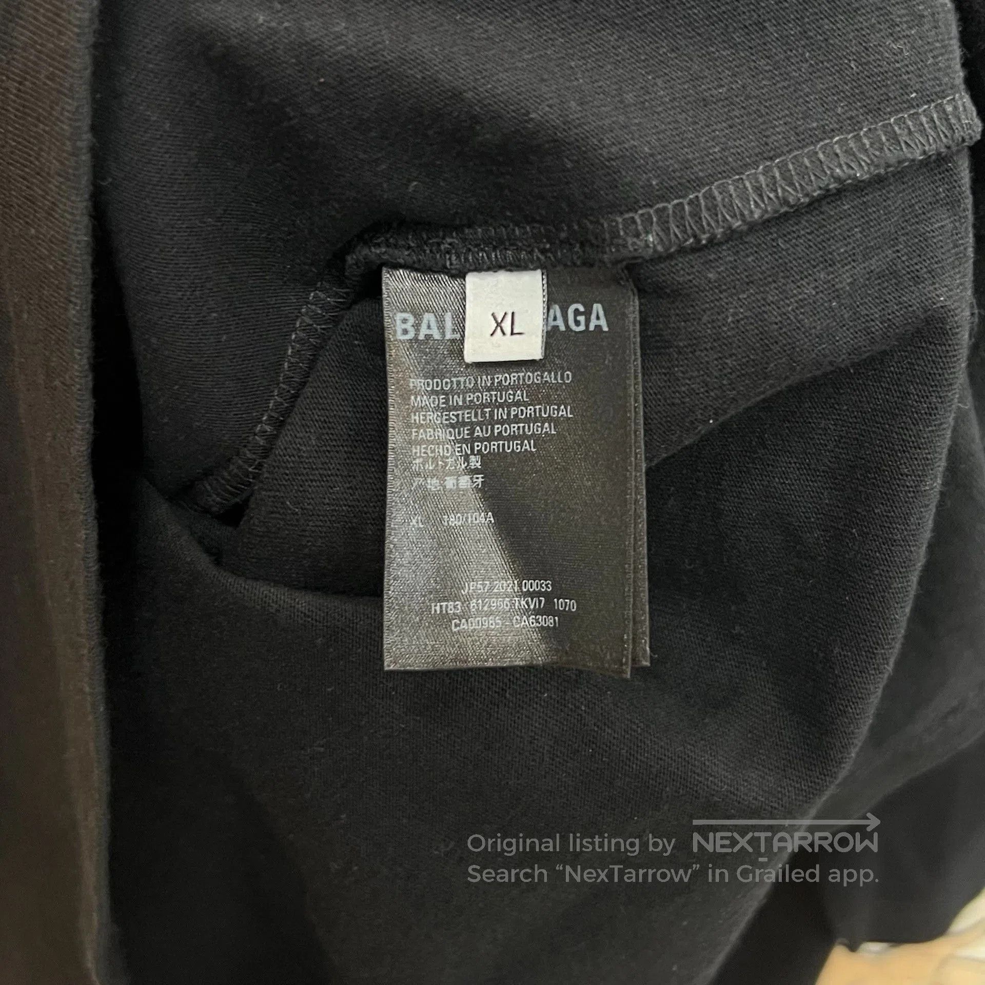 Balenciaga Balenciaga Mosaic Blur Logo BB T. Size US XL / EU 56 / 4 - 3 Thumbnail