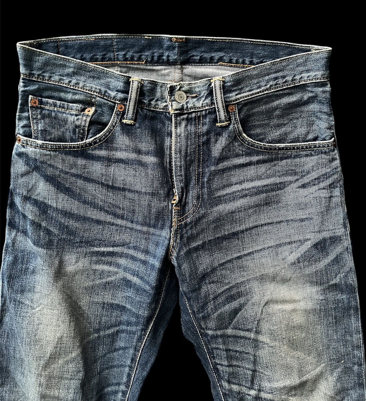Levi's Levis 502 Zipper Denim Jeans Size US 32 / EU 48 - 2 Thumbnail