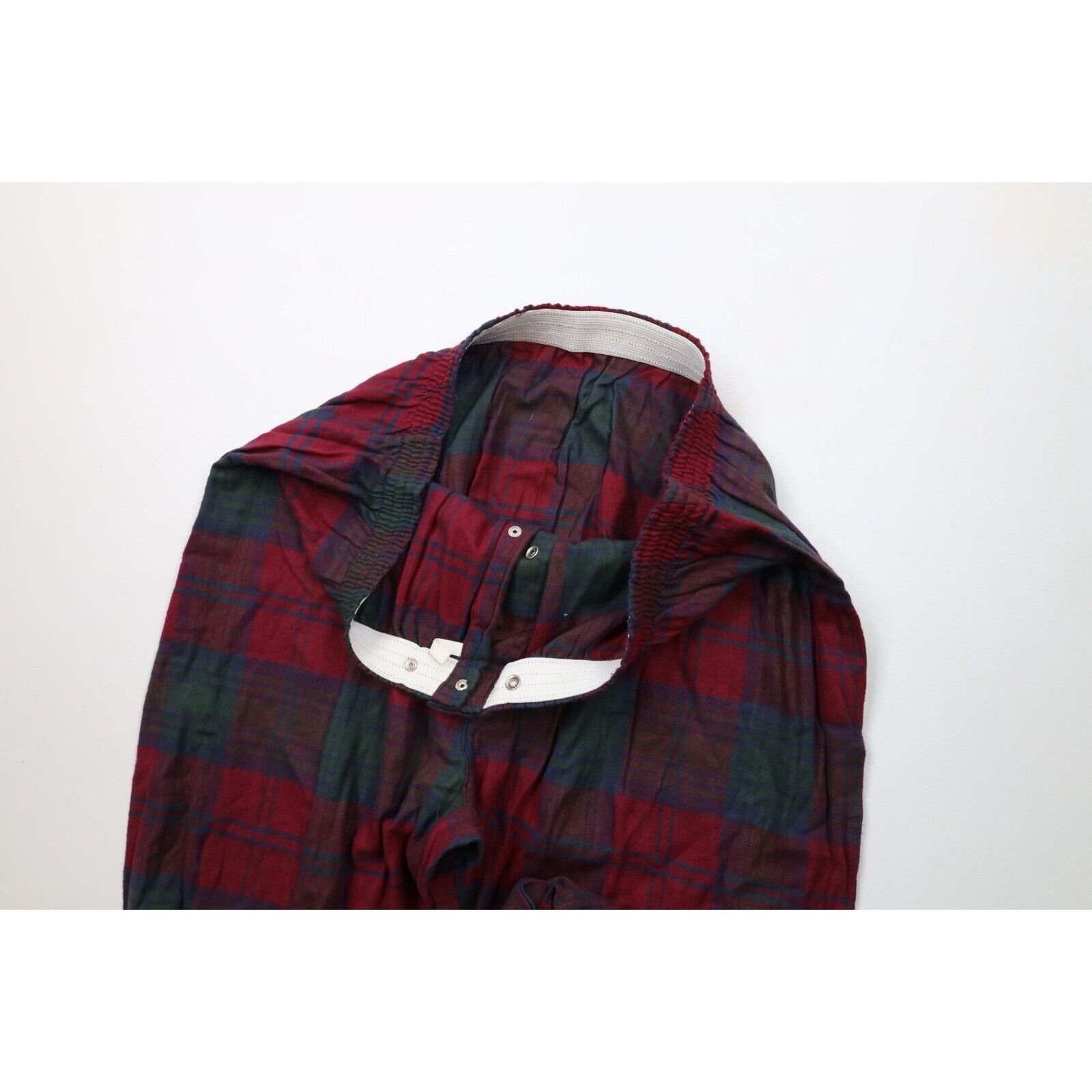 Vintage Deadstock Vintage 90s 2 Piece Flannel Pajamas Set Size US L / EU 52-54 / 3 - 11 Thumbnail