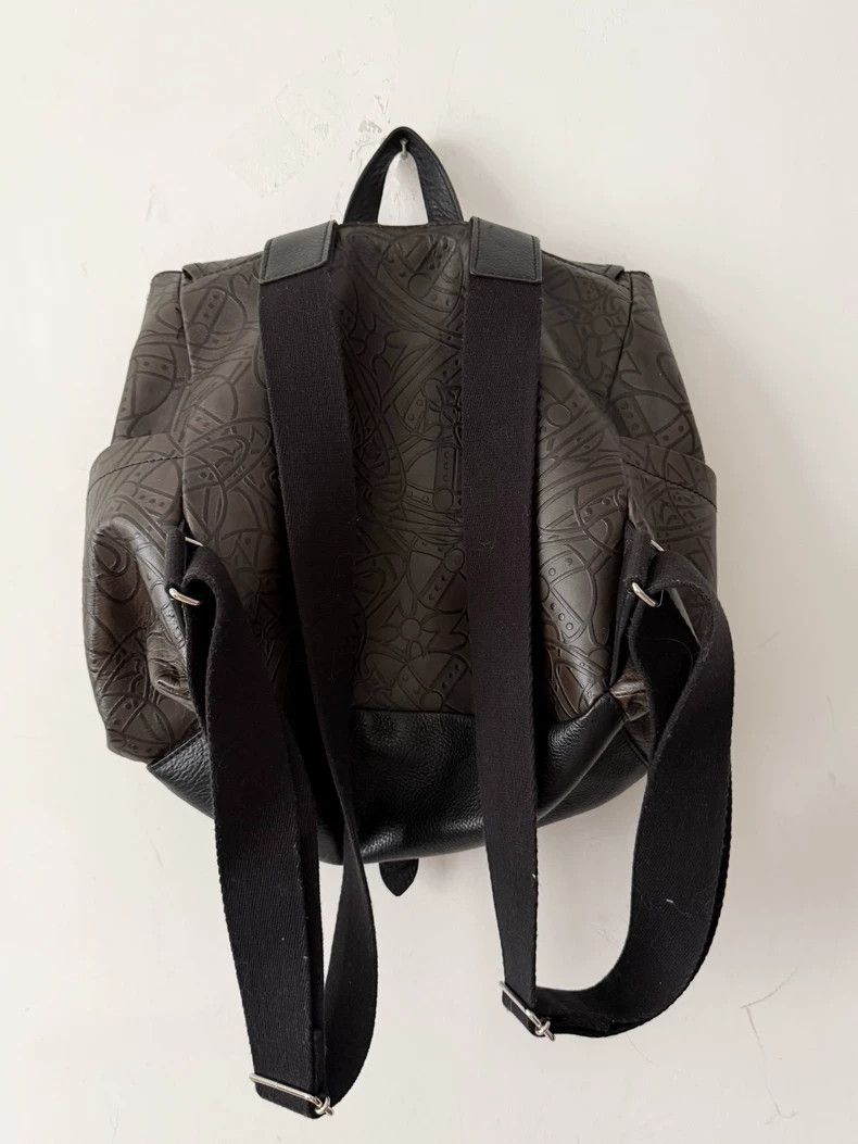 Vivienne Westwood Vivienne Westwood Classic green relief Saturn embossed bac Size ONE SIZE - 3 Thumbnail