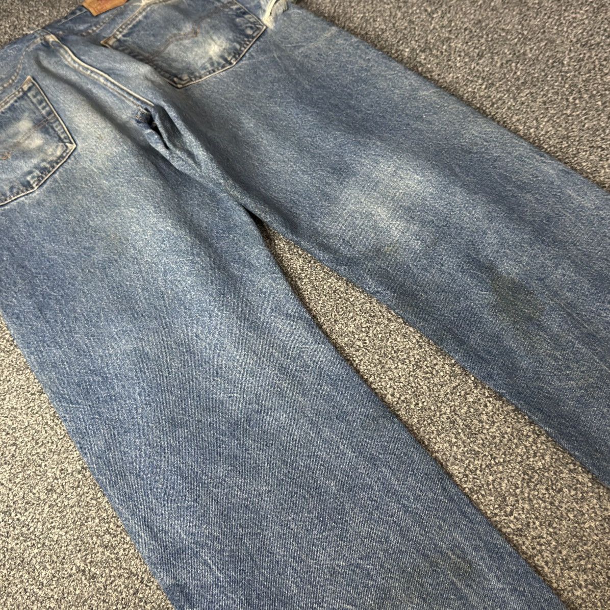 Levi's Levis 505 Regular Fit Straight Leg Dirty Denim W35 y2k Style Size US 36 / EU 52 - 9 Thumbnail