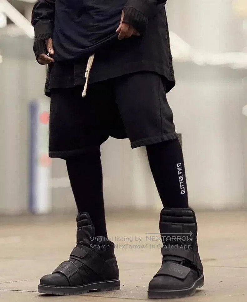 Rick Owens Rick Owens Black Hancock Rotterhiker Boots. Size US 8.5 / EU 41-42 - 8 Thumbnail