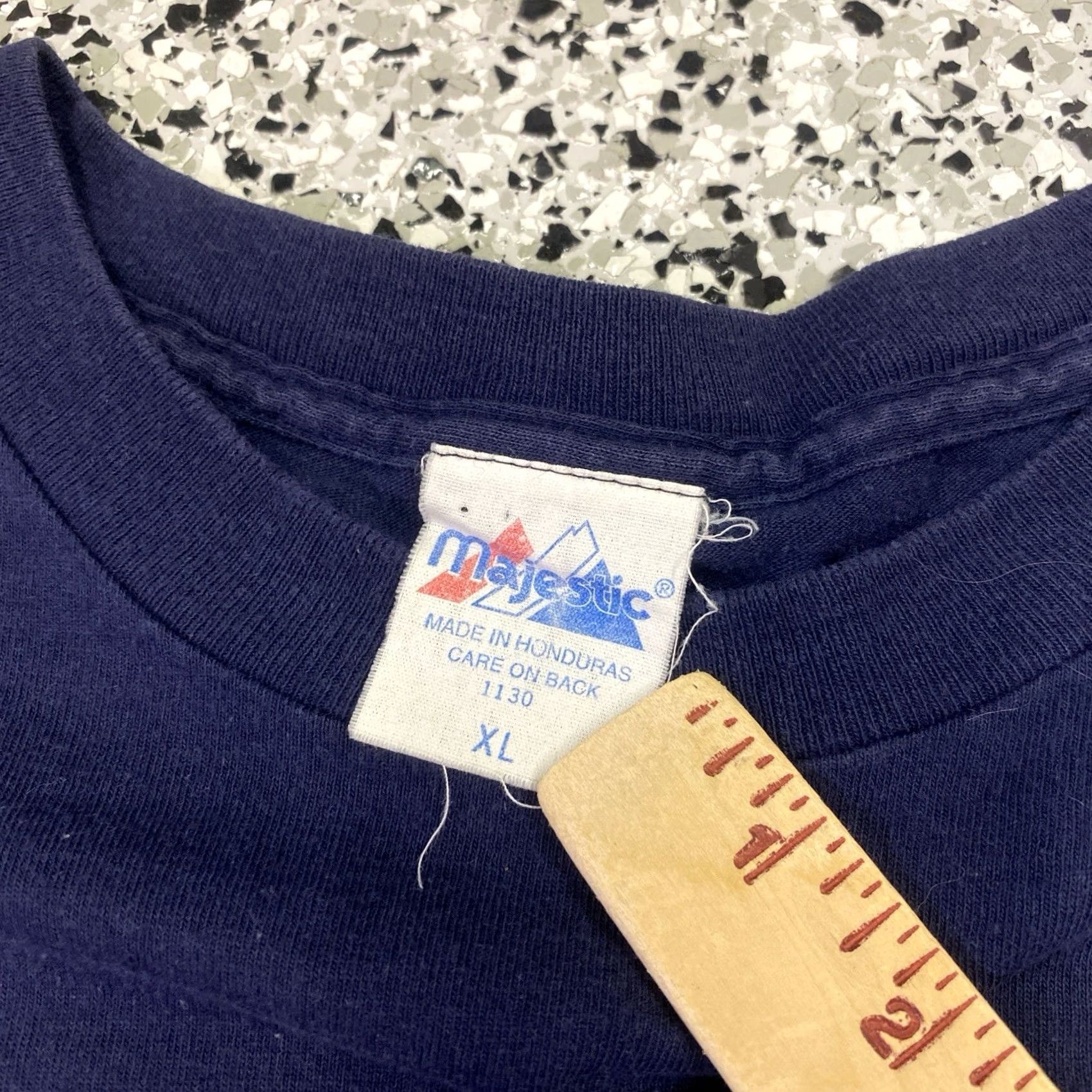 NFL VINTAGE Majestic NY Giants T-Shirt Men XL Blue NFL Football Throwback Logo Size US XL / EU 56 / 4 - 3 Thumbnail