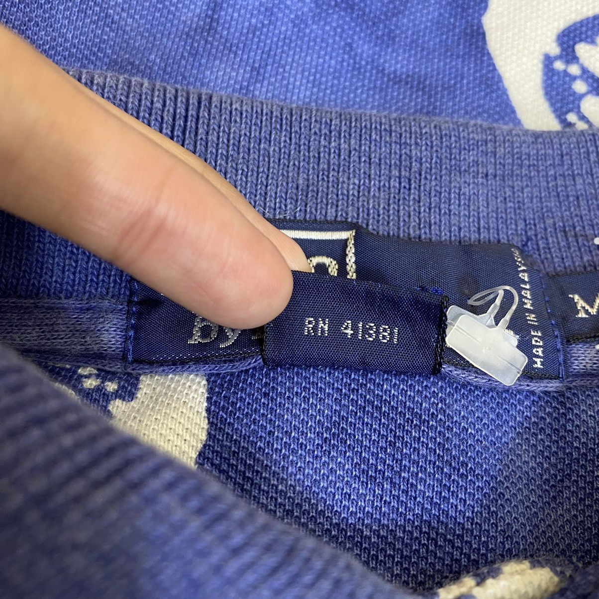 Polo Ralph Lauren Vintage POLO By RALPH LAUREN Leaf Motive Overprint Collar Size US M / EU 48-50 / 2 - 5 Thumbnail
