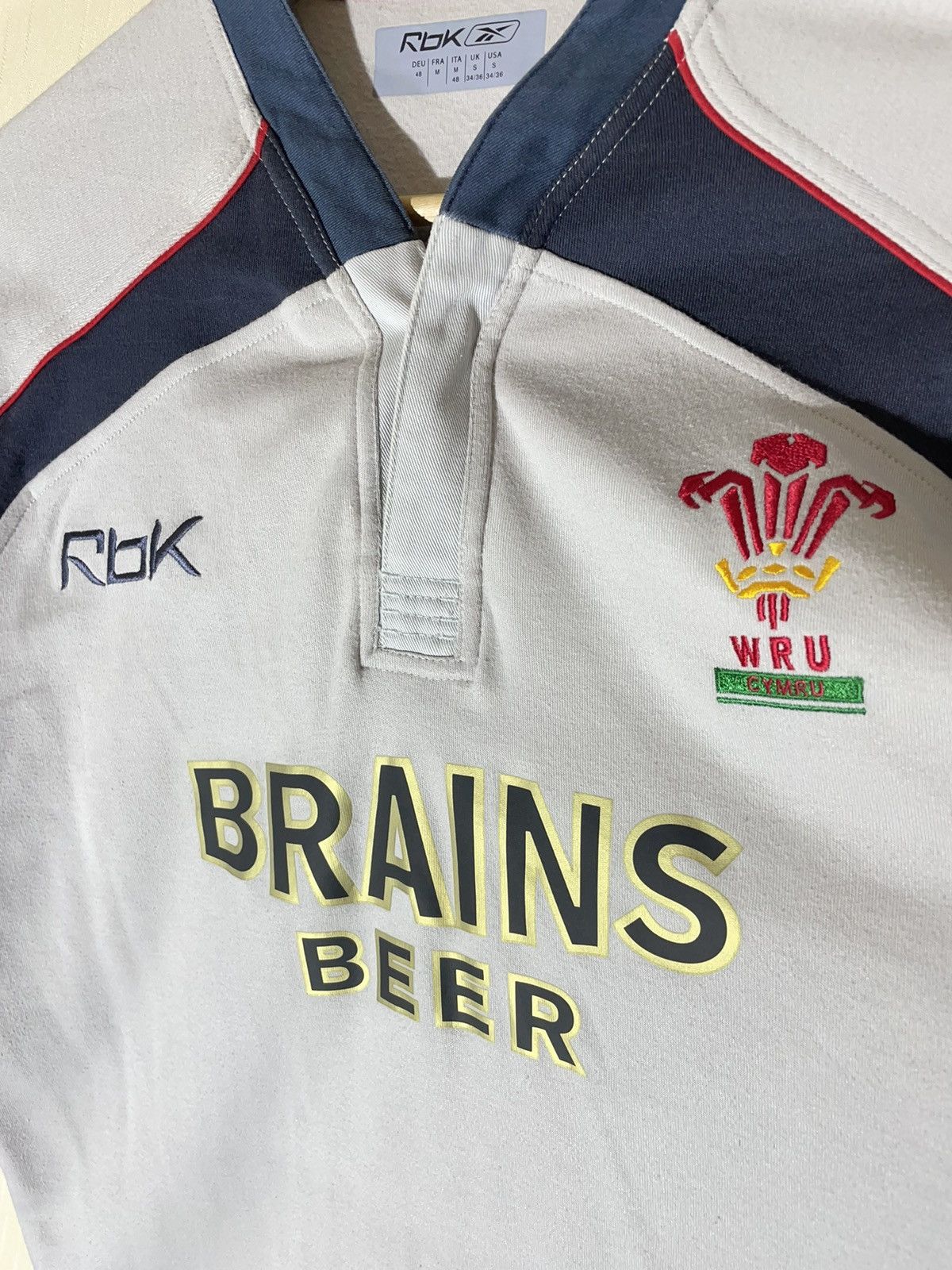 Reebok Wales Reebok vintage rugby jersey Size US M / EU 48-50 / 2 - 4 Thumbnail