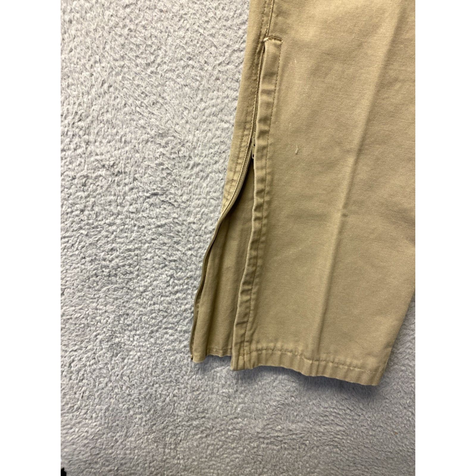 Vintage Columbia Heavy Duty Work Pants Men’s 42x32 Tan Well Made /0495 Size US 42 / EU 58 - 2 Thumbnail