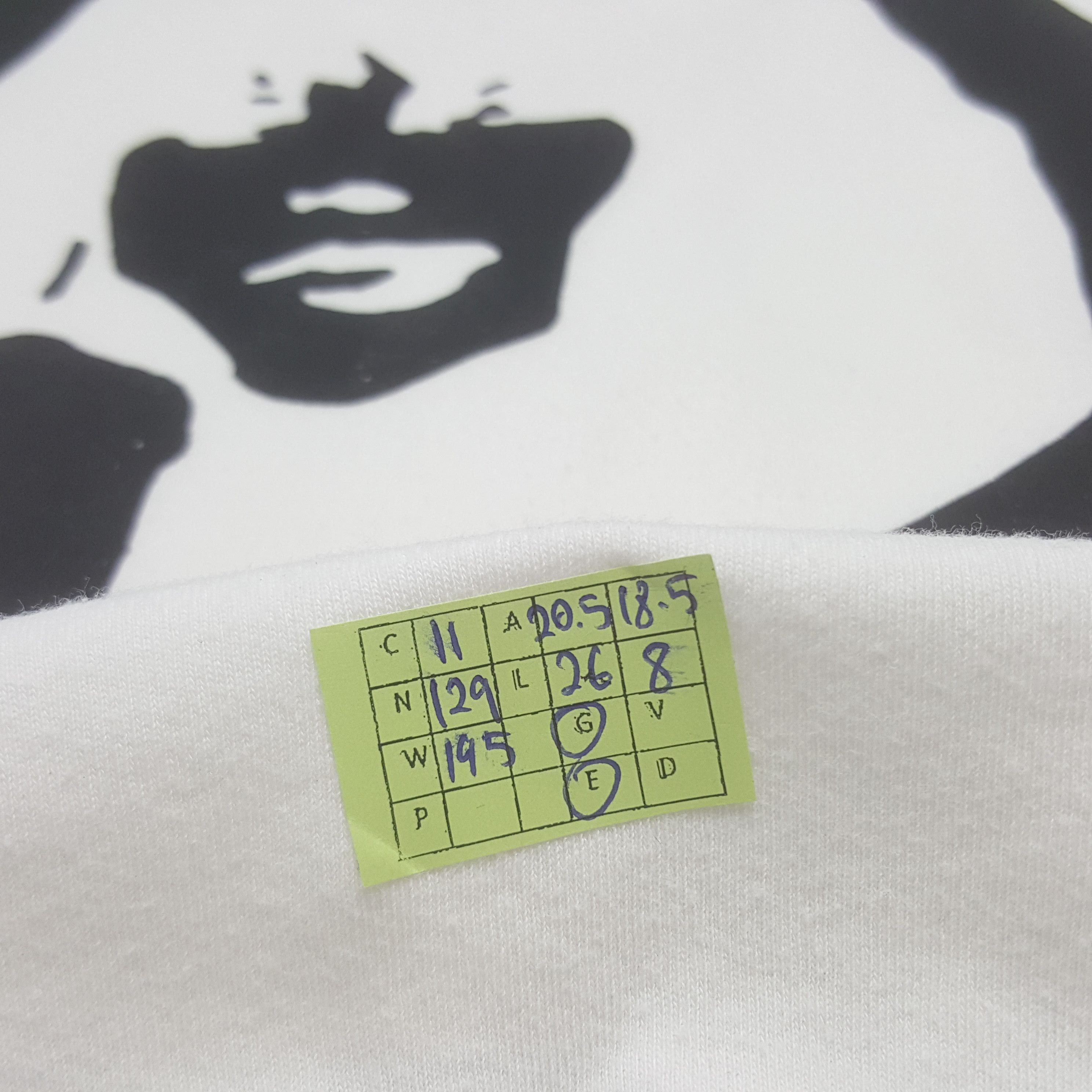 Hysteric Glamour Vintage Hysteric Glamour Japanese Brand Custom Art Tshirt Size US M / EU 48-50 / 2 - 9 Thumbnail