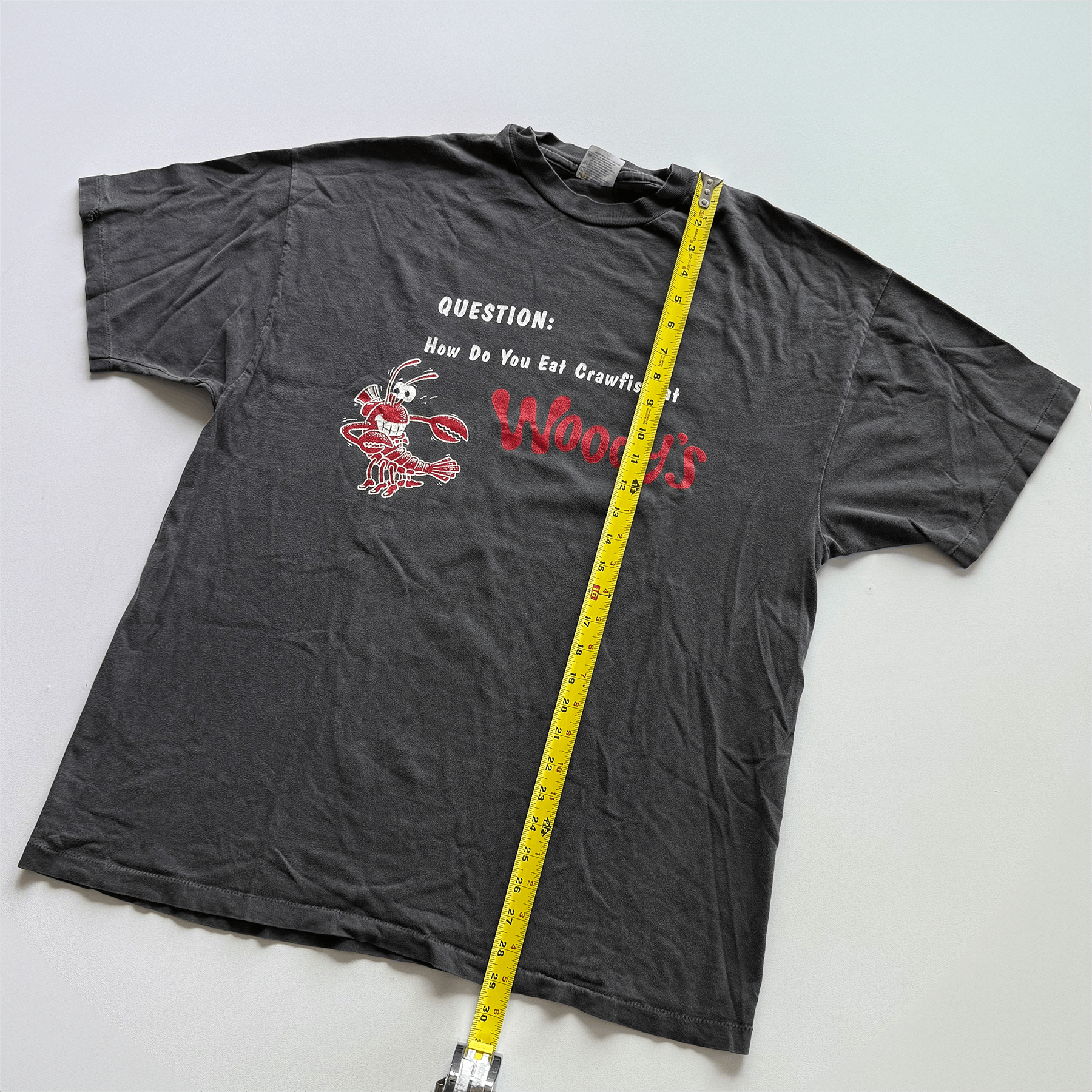 Vintage 1990s Vintage Woody's Crawfish Tee Size US XL / EU 56 / 4 - 9 Thumbnail