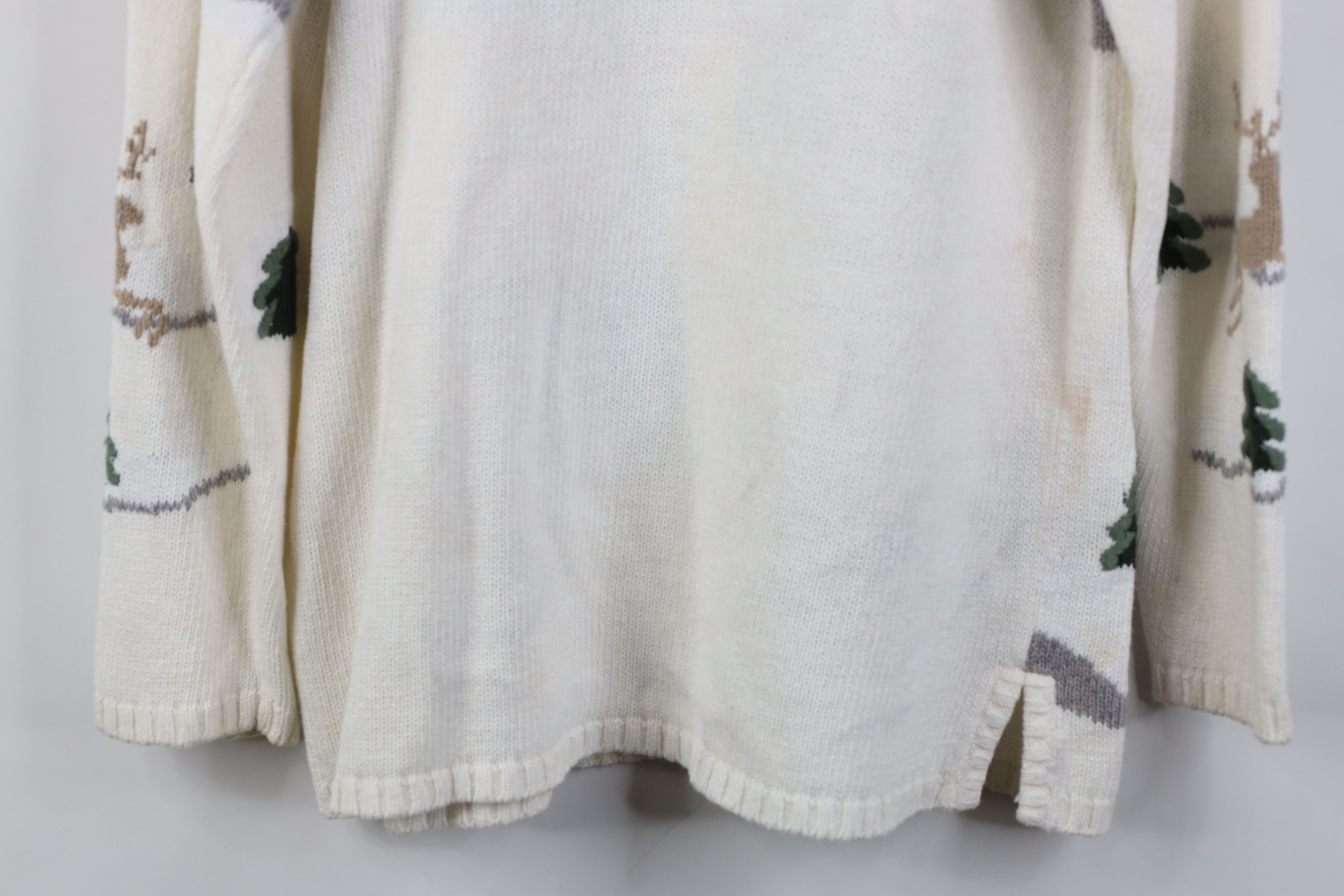 Vintage Vintage 90s Streetwear Christmas Town All Over Print Sweater Size M / US 6-8 / IT 42-44 - 14 Thumbnail