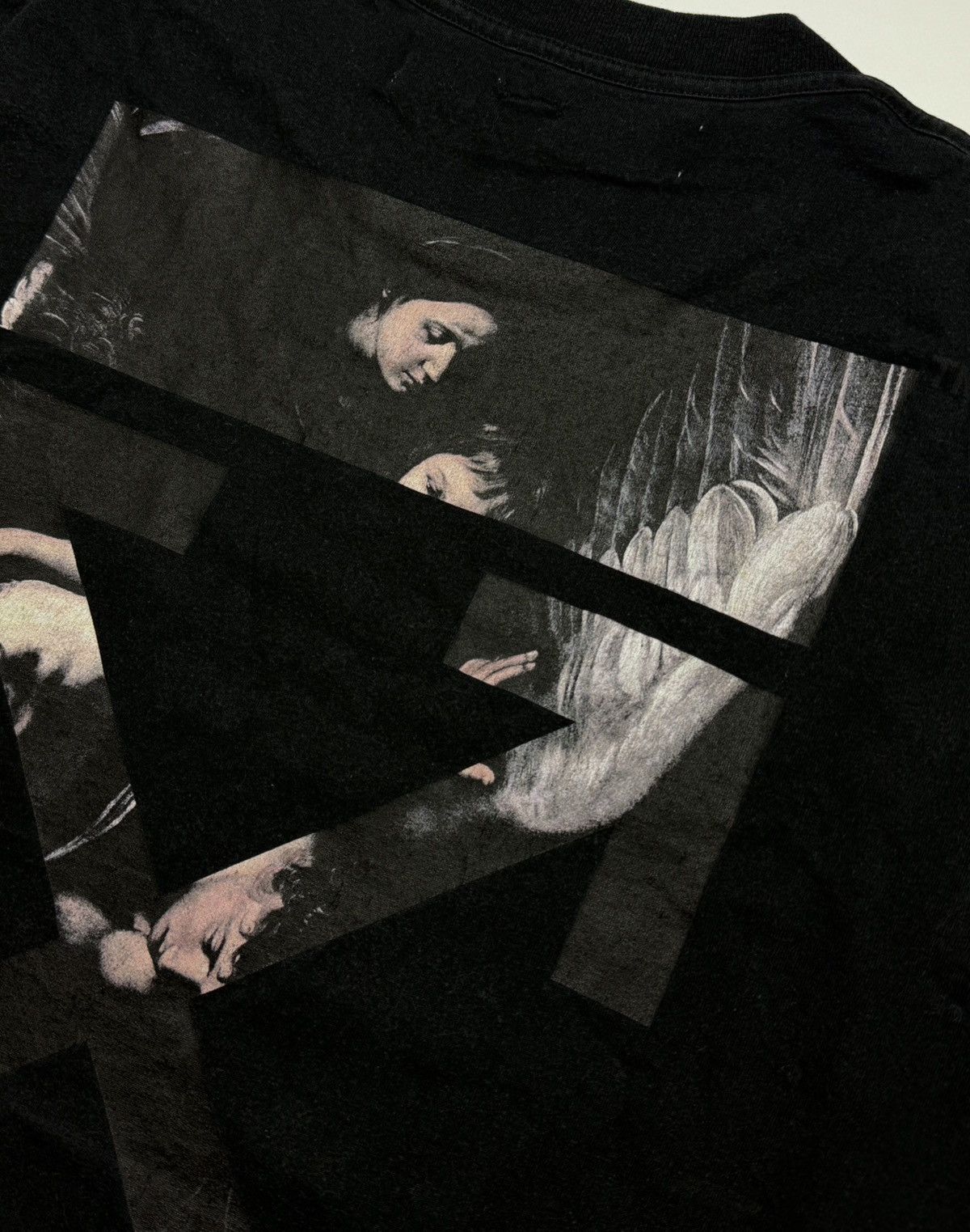 Off-White Off White - Caravaggio T-shirt Size US L / EU 52-54 / 3 - 3 Thumbnail