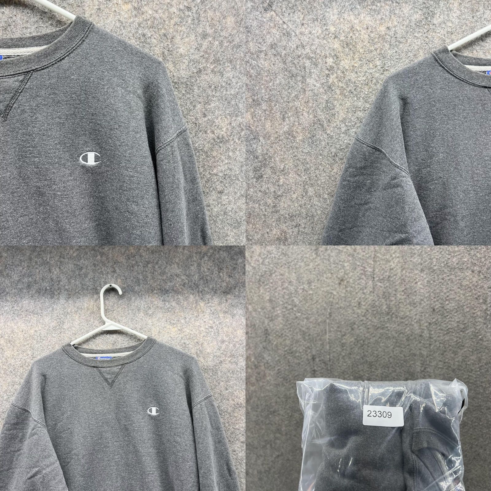 Champion VINTAGE Champion Sweater Men Medium Adult Gray Crewneck Pullover Fleece Cotton Logo Size US M / EU 48-50 / 2 - 8 Thumbnail
