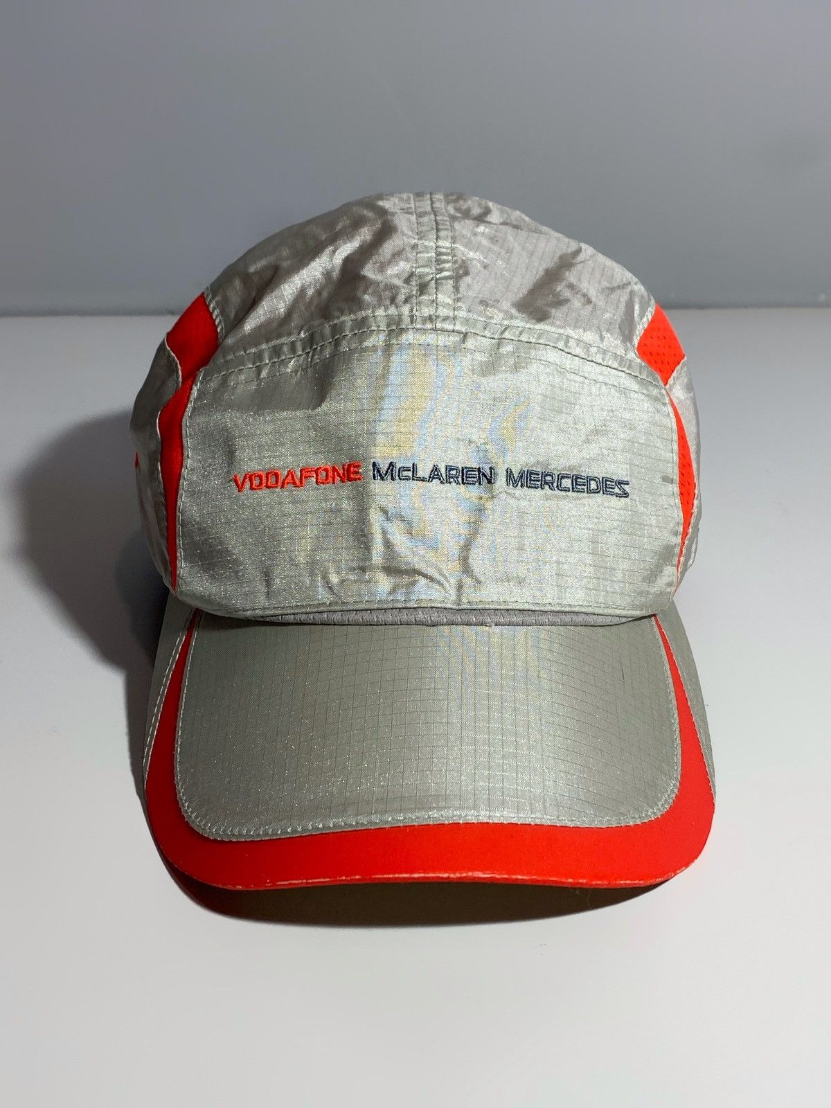 Mercedes-Benz Vodafone McLaren Mercedes Lewis racing hype y2k cap Size ONE SIZE - 1 Thumbnail