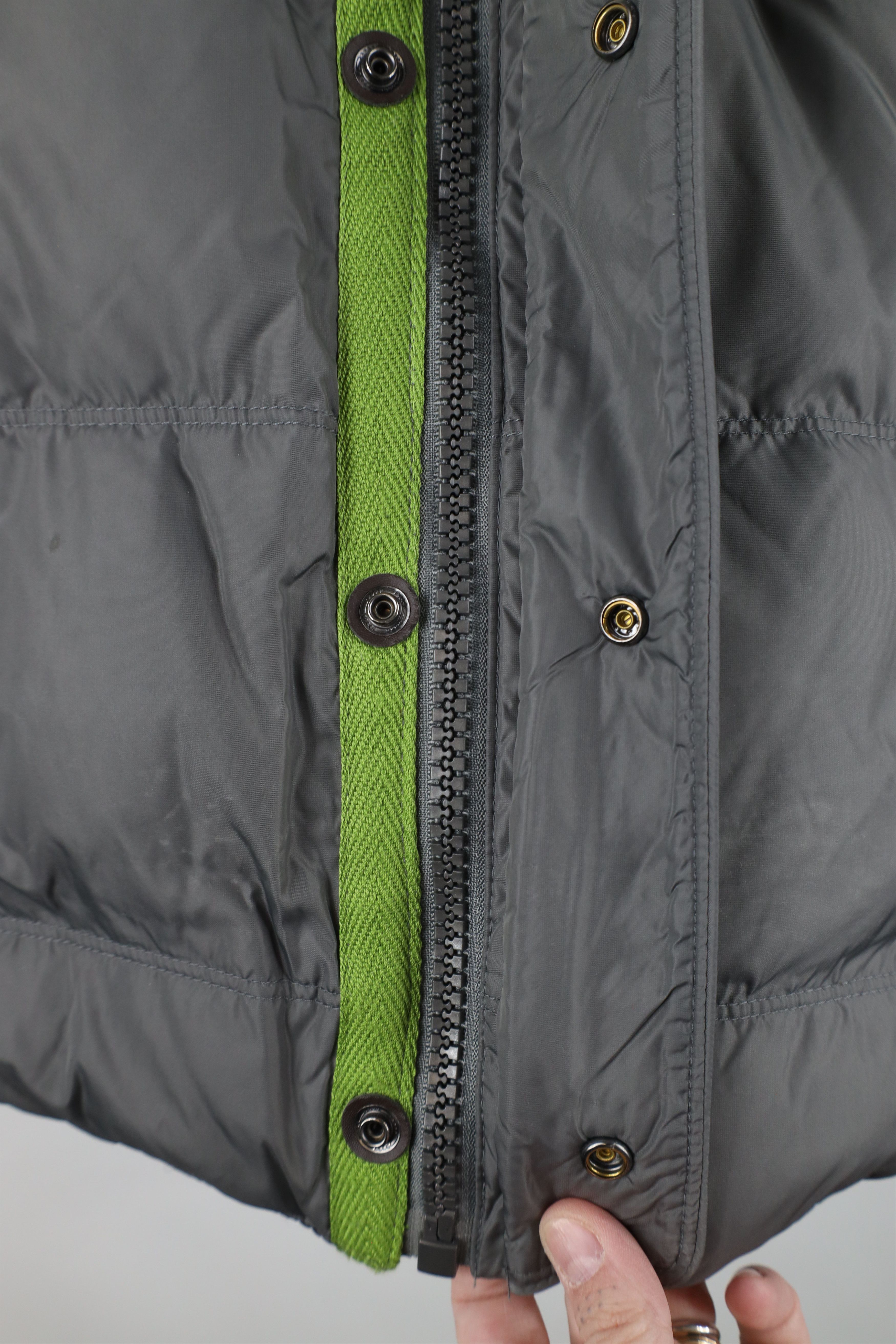 Orvis × Vintage Orvis Spell Out Duck Down Insulated Puffer Vest Jacket Gray Size US M / EU 48-50 / 2 - 16 Thumbnail