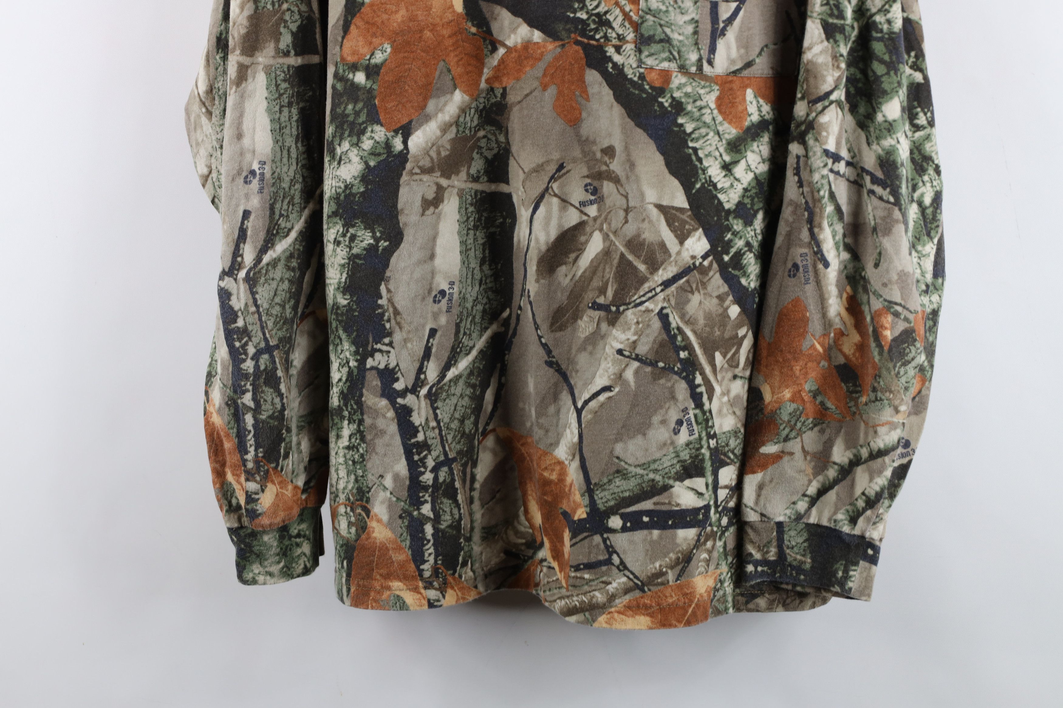 Vintage Vintage Y2K Streetwear Camouflage Long Sleeve Pocket T-Shirt Size US L / EU 52-54 / 3 - 3 Thumbnail