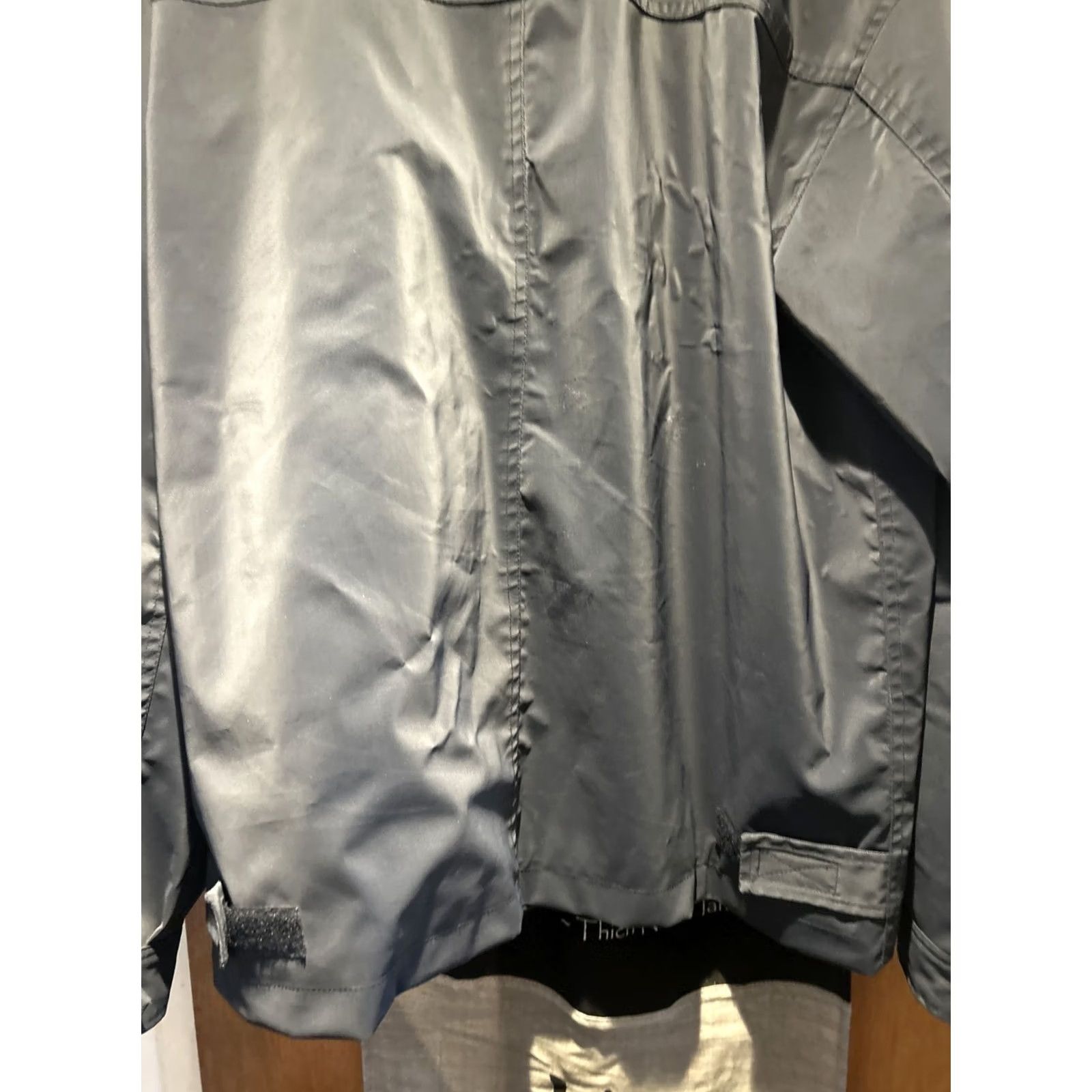 Vintage Whispering Smith Rain Jacket Men L Black Polyurethane Waterproof Zip Up Coat EUC Size US L / EU 52-54 / 3 - 5 Thumbnail